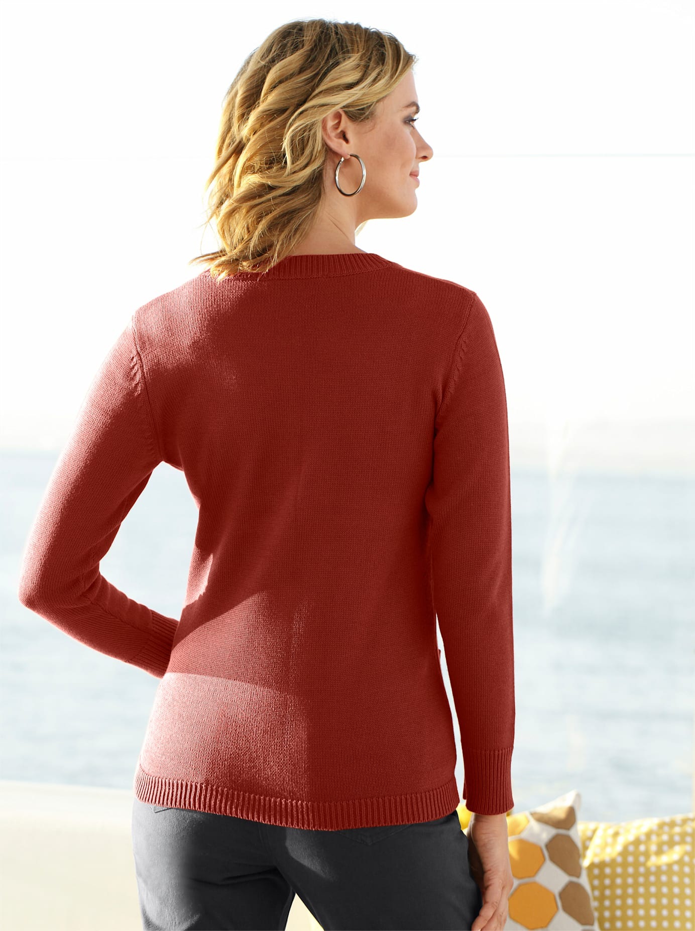 Casual Looks Rundhalspullover »Pullover«