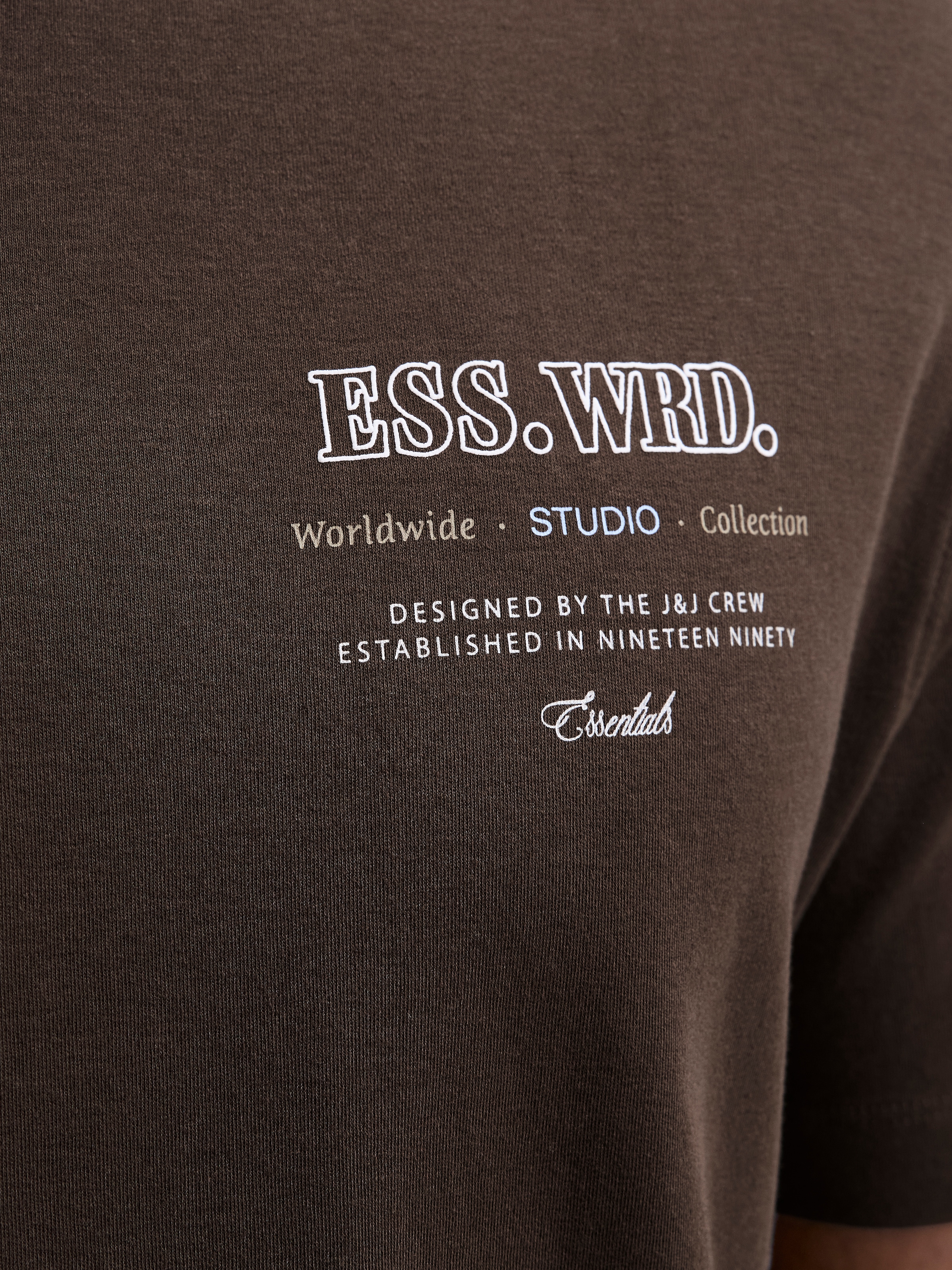 Jack & Jones PlusSize T-Shirt »JJEURBAN EDGE STUDIO TEE SS SN PLS«, mit Logobranding