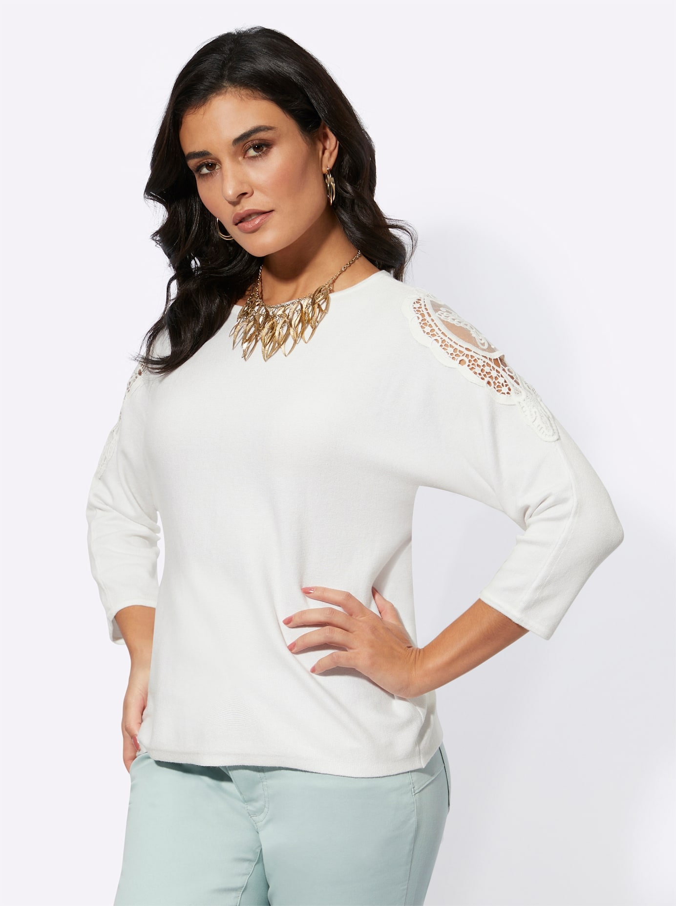 creation L Fledermauspullover »Pullover«