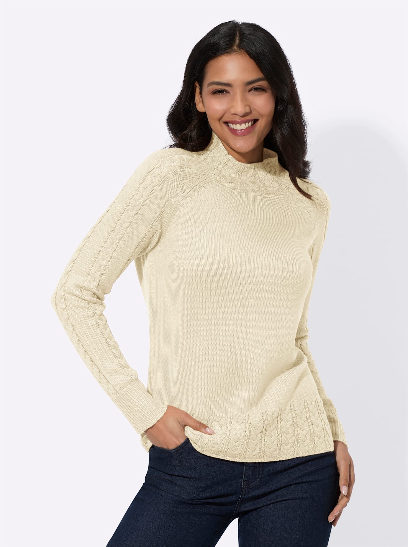 Classic Basics Stehkragenpullover »Stehkragen-Pullover«