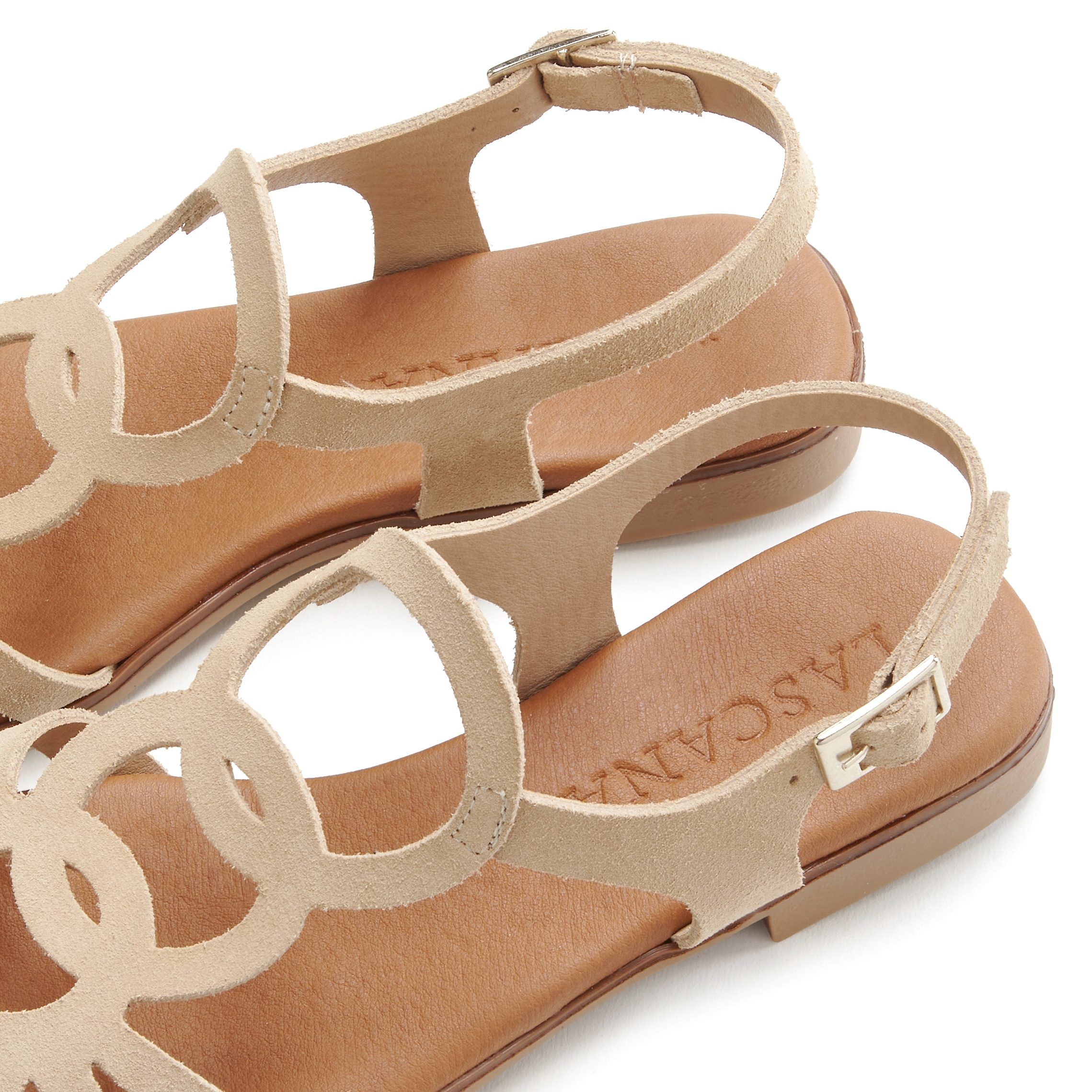 LASCANA Sandale »Sommerschuh«, aus hochwertigem Leder, Sandalette, Sommerschuh