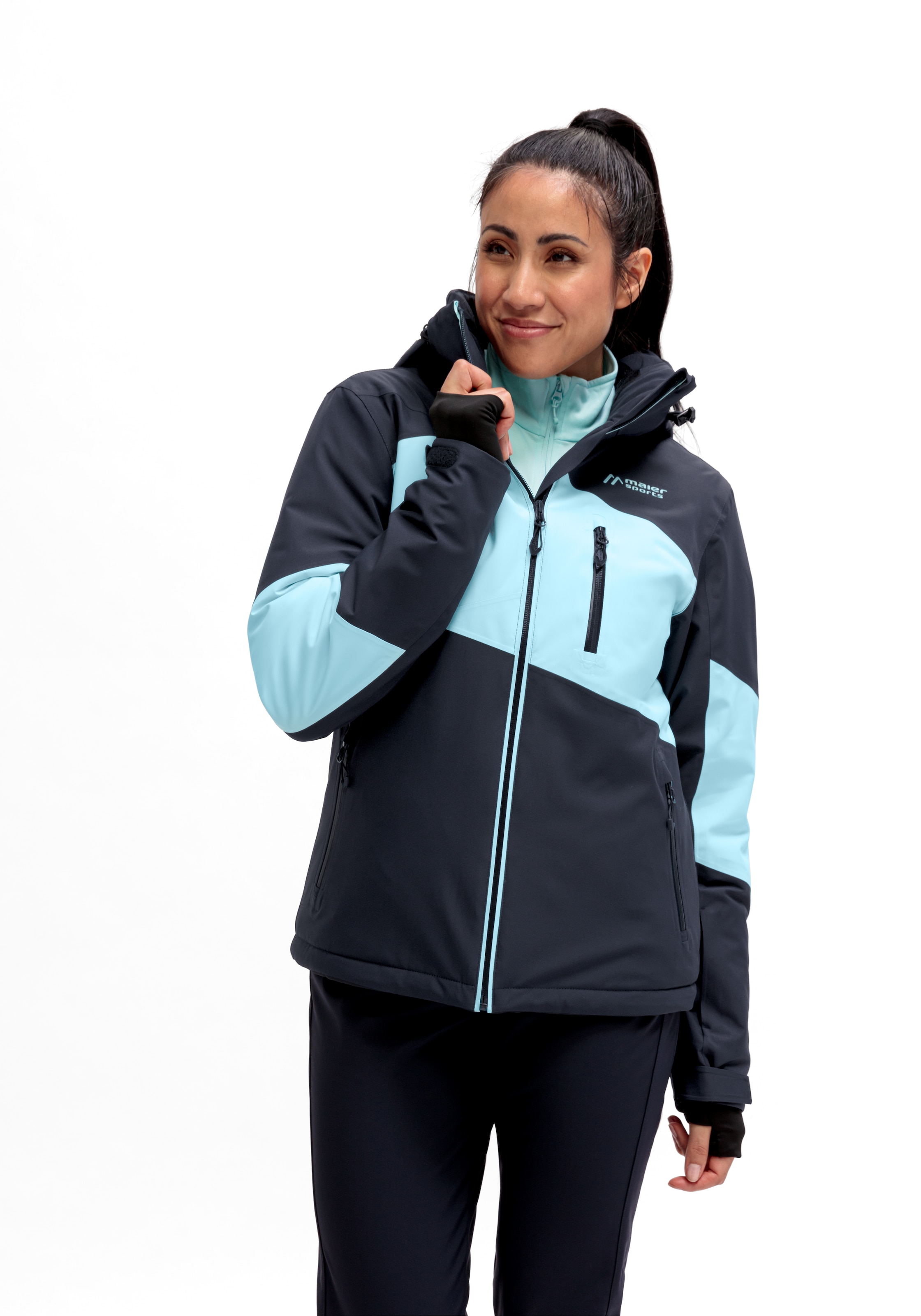 Maier Sports Skijacke »Amiata W« Damen Winterjacke wasserdicht u. atmungsaktiv