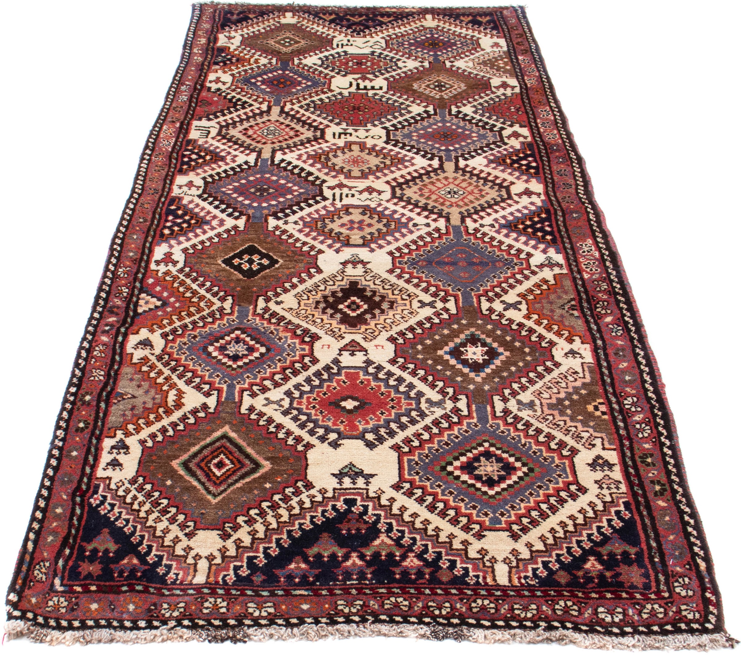 Image of morgenland Orientteppich »Perser - Nomadic - 280 x 96 cm - mehrfarbig«, rechteckig, 10 mm Höhe, Wohnzimmer, Handgeknüpft, Einzelstück mit Zertifikat bei Ackermann Versand Schweiz