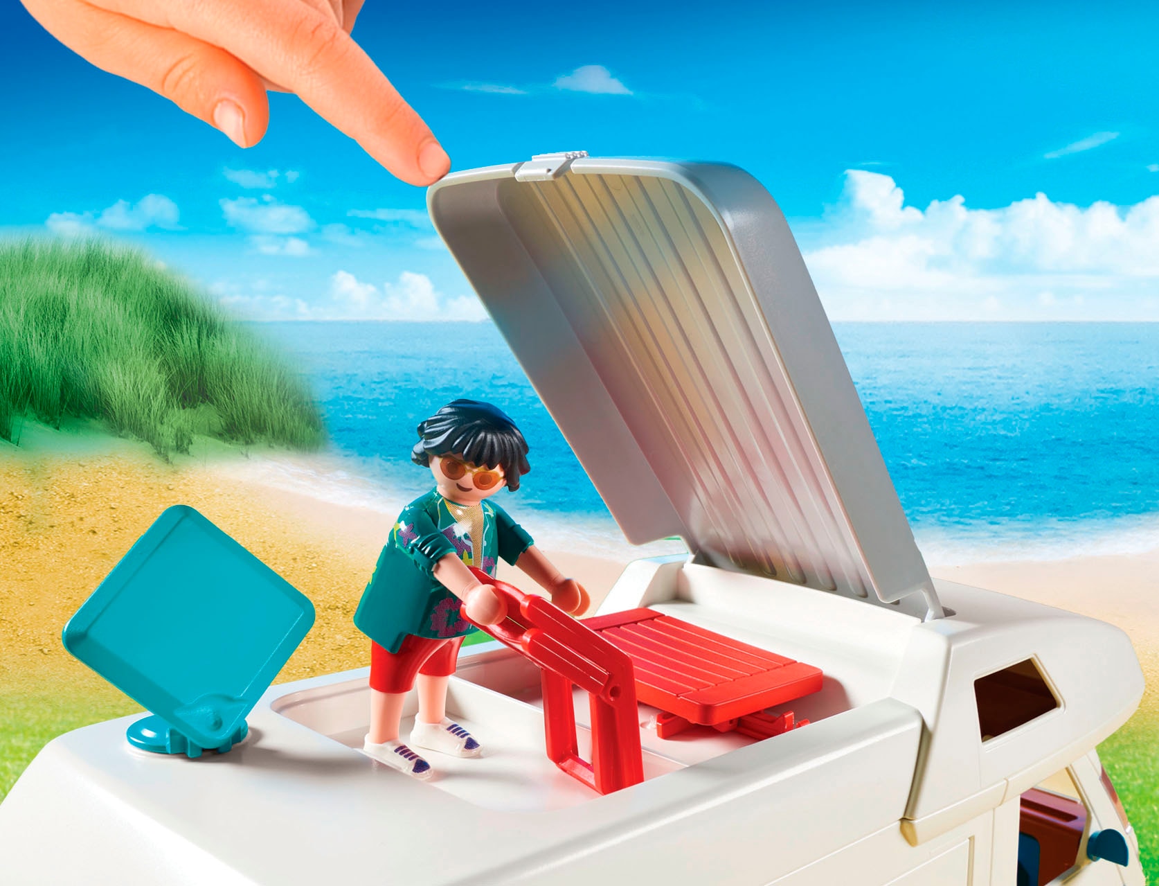 Playmobil® Jeu de construction »Familien-Wohnmobil (70088), Family Fun« Made in Europe