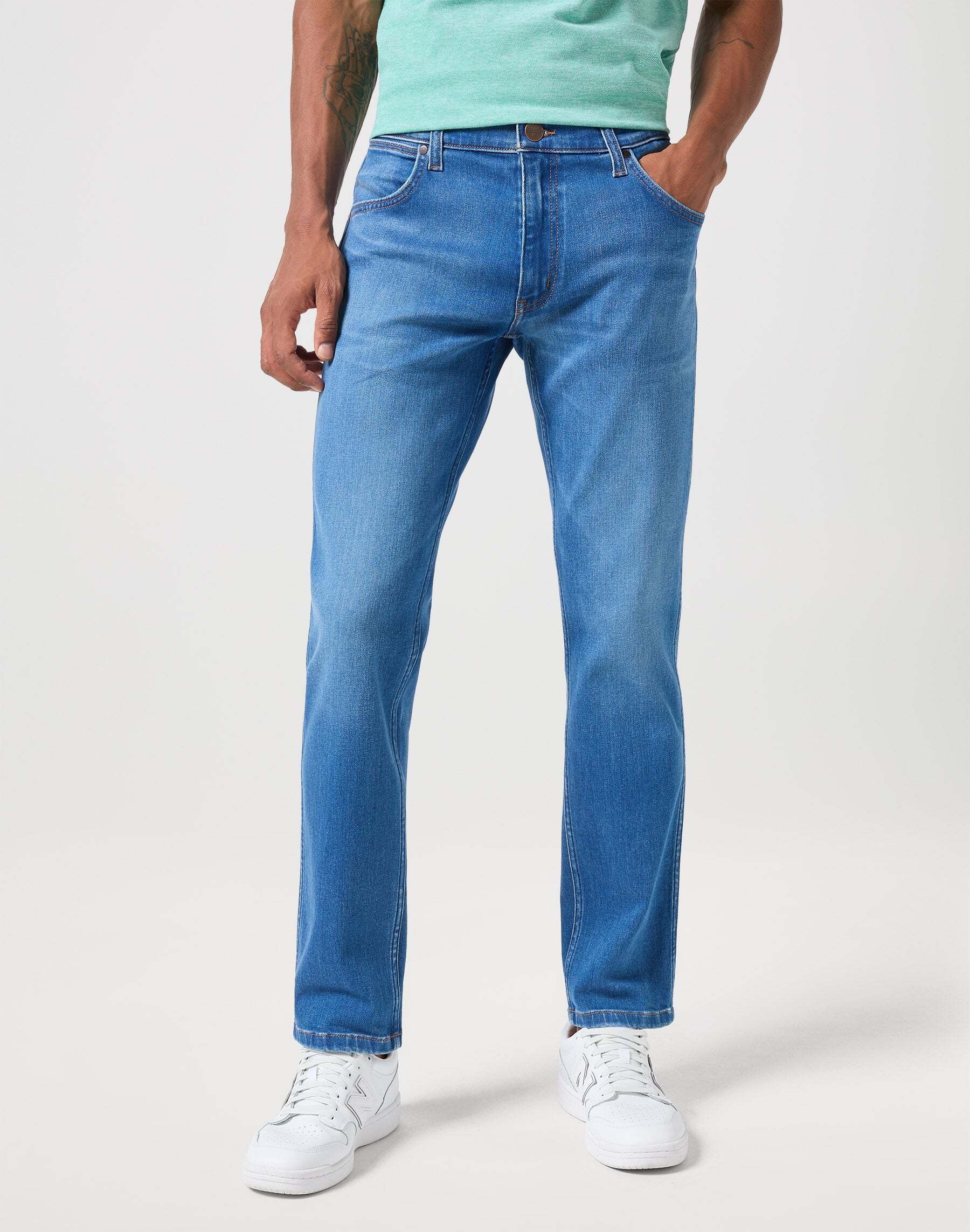 Wrangler Regular-fit-Jeans »Wrangler Jeans Greensboro High Stretch«