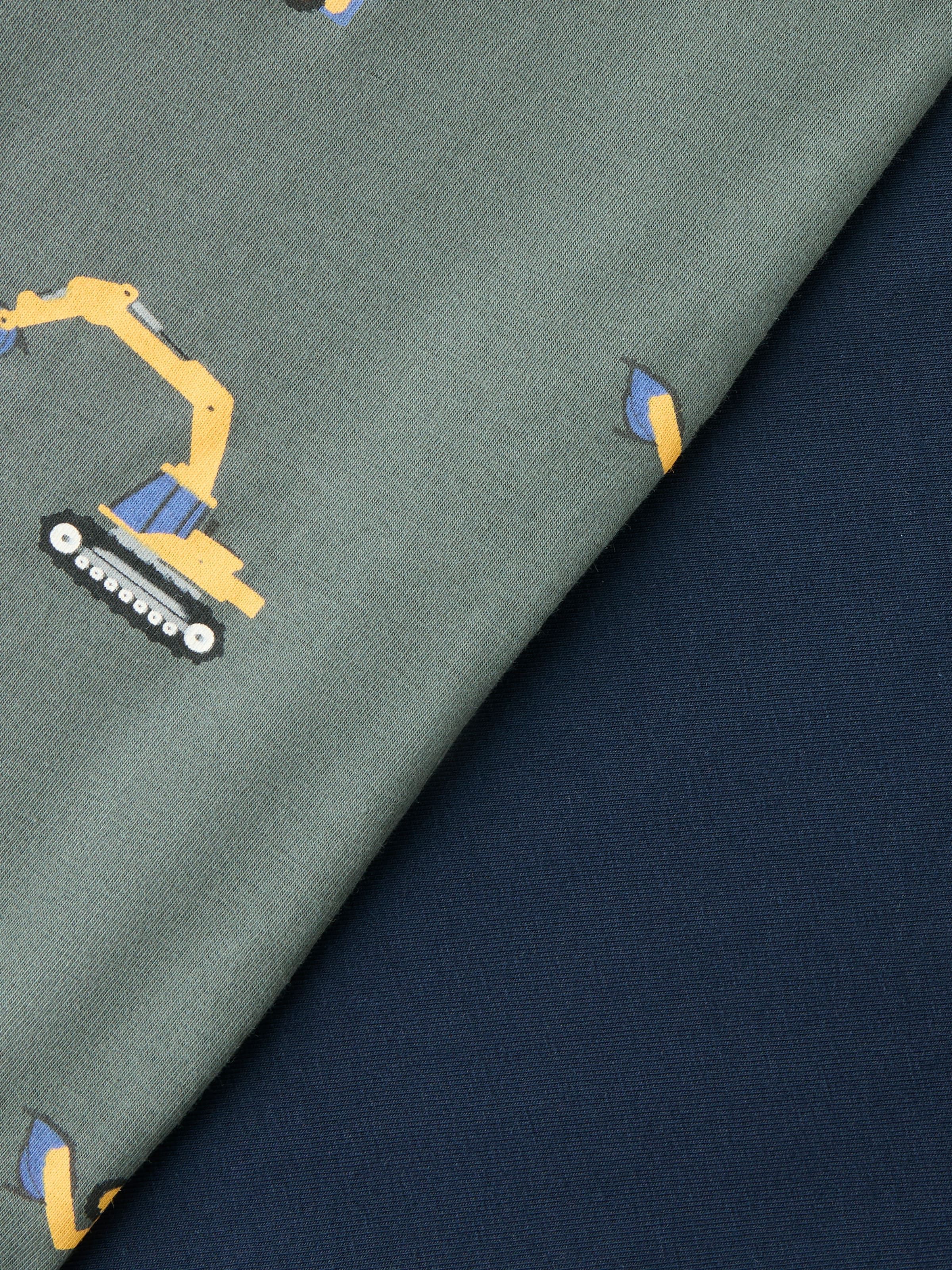 Name It Unterhemd »NMMTANK TOP 2P EXCAVATOR NOOS« Packung, 2 Stk. Baumwollmischung, uni und bedruckt im Set