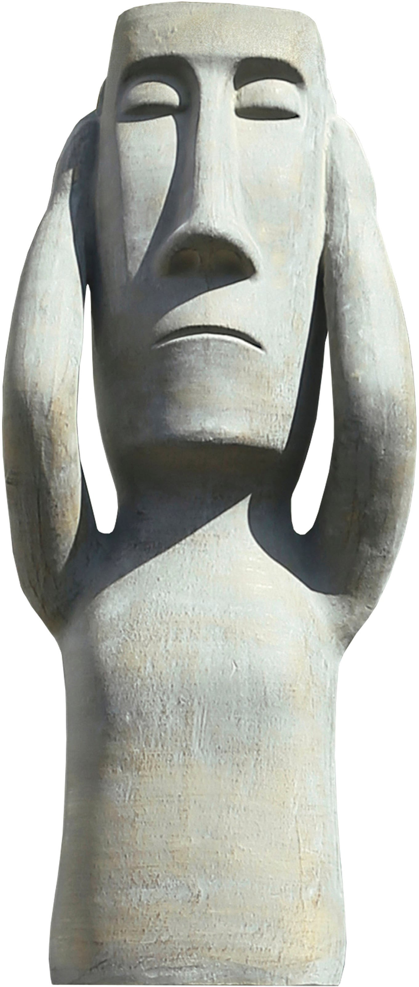 63 »Skulptur Dekoobjekt, kaufen aus bequem Wohnzimmer Dekofigur hören«, Keramik, cm, Höhe GILDE Nichts
