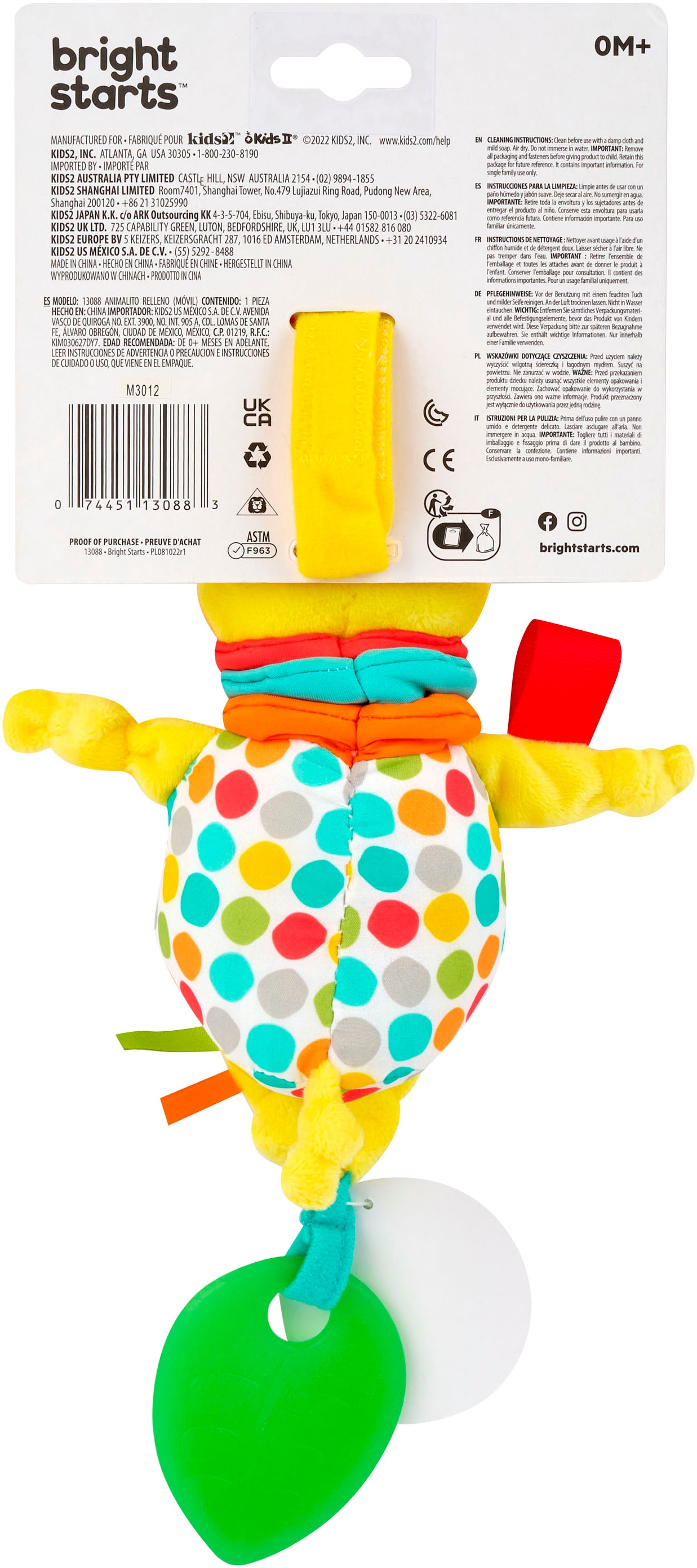 Bright Starts Jouets éducatifs »Bright Starts Pull, Play & Boogie  Musical Activity Toy« mit Sound
