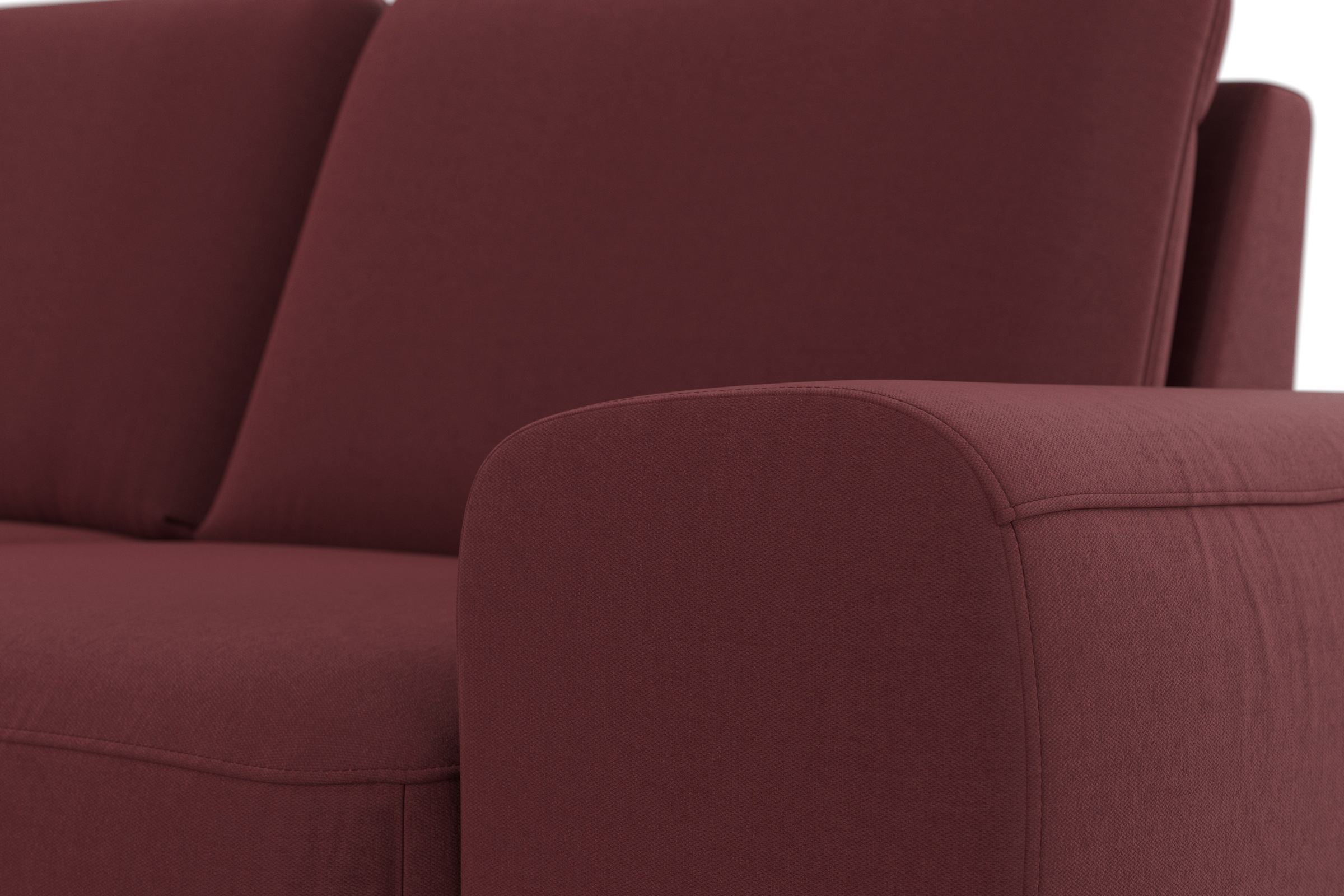 sit&more Ecksofa »Cinturo L-Form«, inklusive Sitztiefenverstellung und Federkern, Sitzhöhe 45 cm