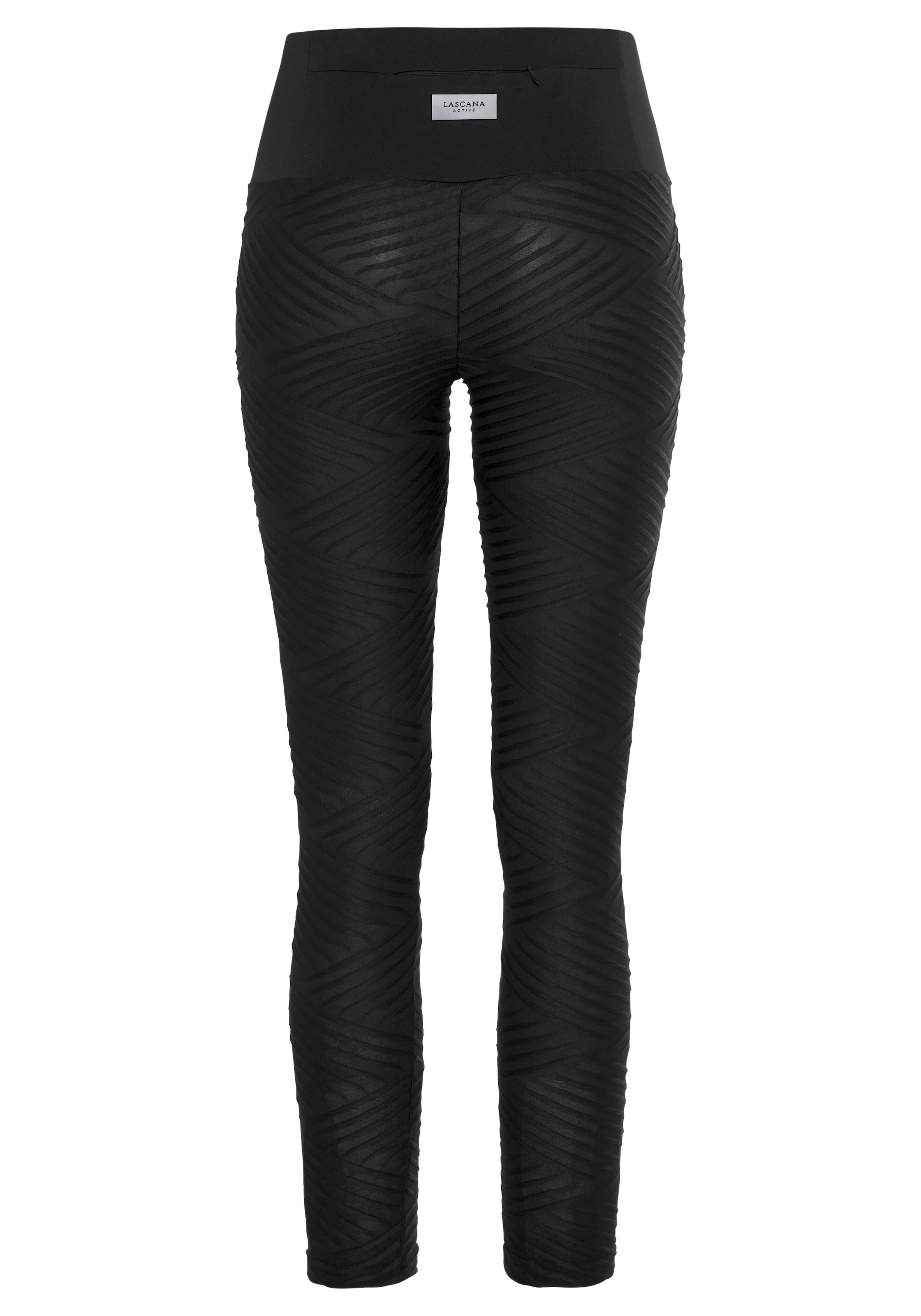 LASCANA ACTIVE Leggings, Sportleggings mit 3D-Struktur