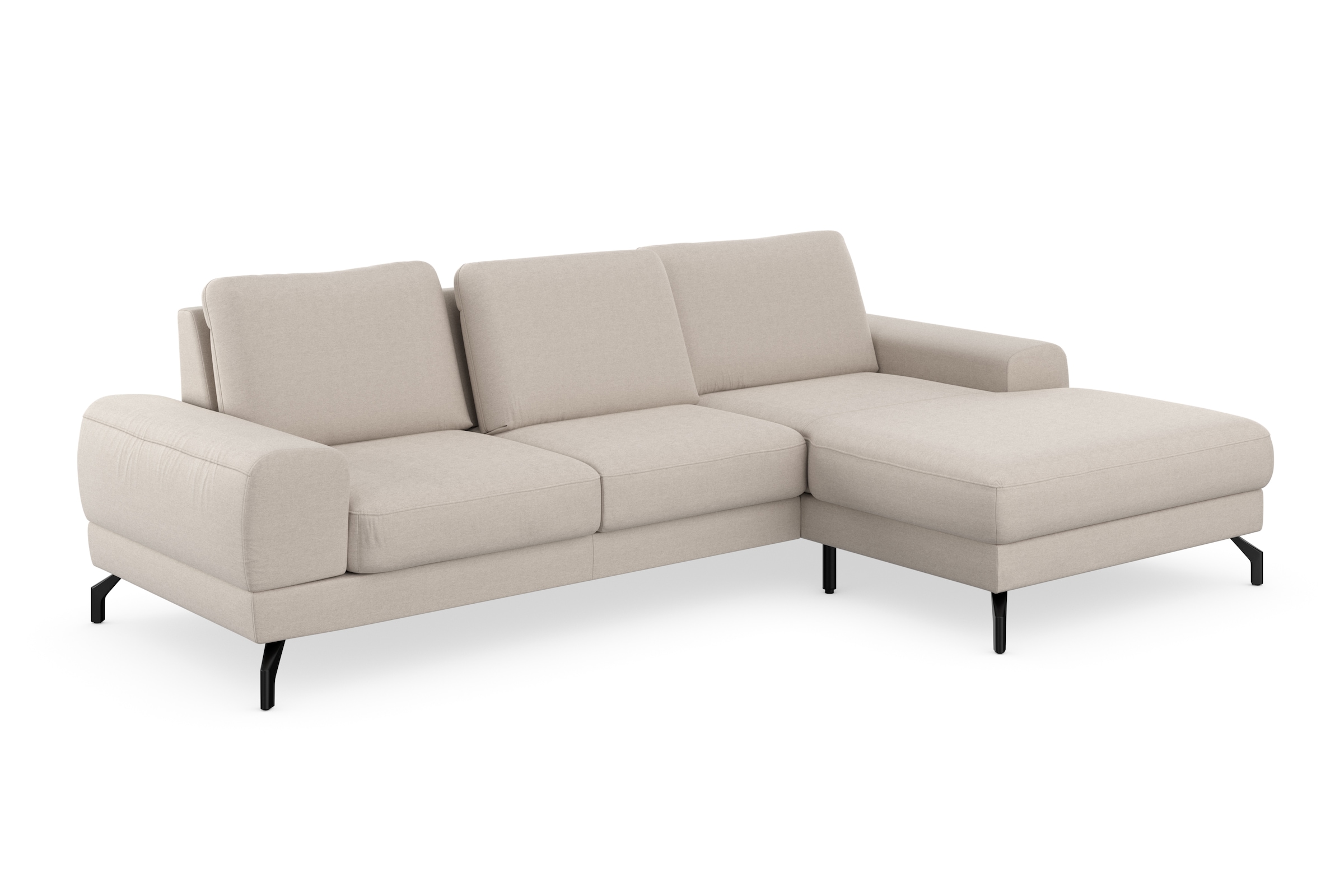 sit&more Ecksofa »Cinturo L-Form« inklusive Sitztiefenverstellung und Federkern, Sitzhöhe 45 cm