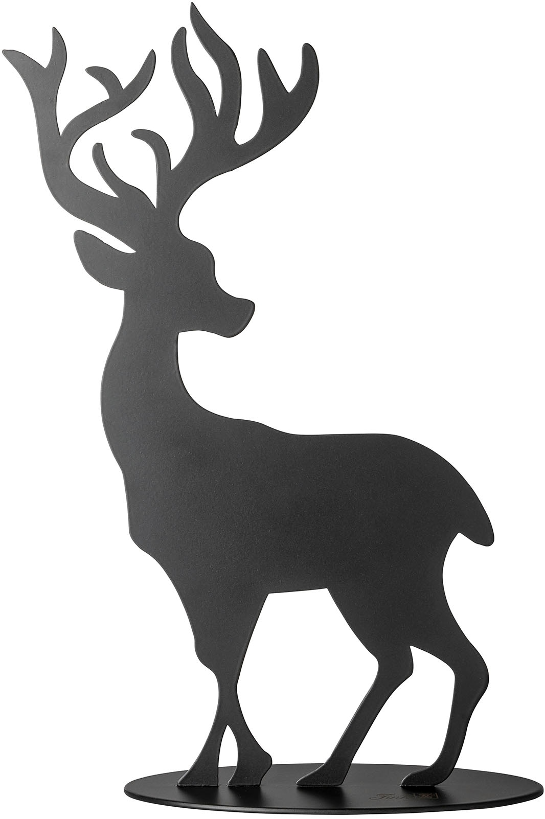 Image of Fink Weihnachtsfigur "Hirsch JASPER" Weihnachtsdeko aus Eisen