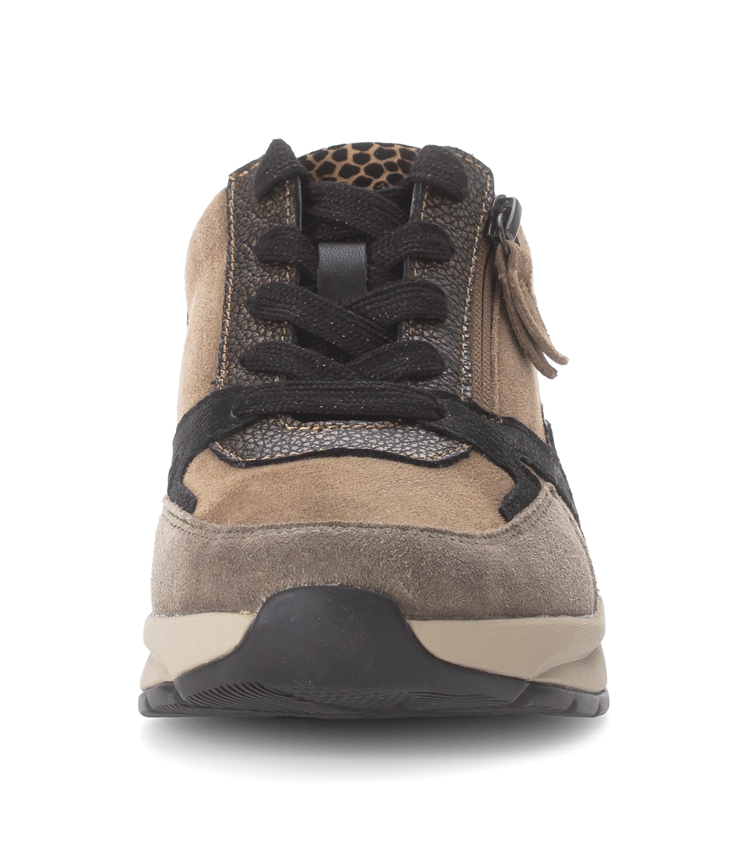 rollingsoft Keilsneaker  , Schnürer, Halbschuh, Freizeitschuh mit zusätzlichem Reissverschluss