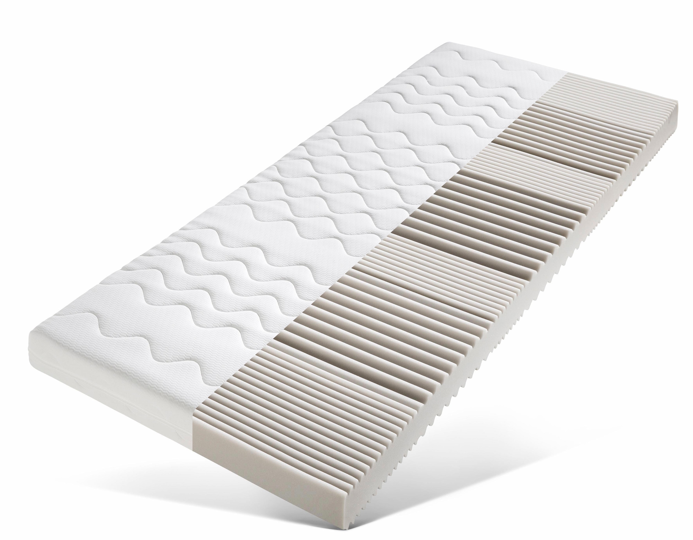 Image of fan Komfortschaummatratze "Schaumkern-Rollmatratze" 12 cm hoch Raumgewicht: 30 kg/m³ 1 Stk. tlg. atmungsaktive Matratze, Matratze in diversen Grössen erhältlich
