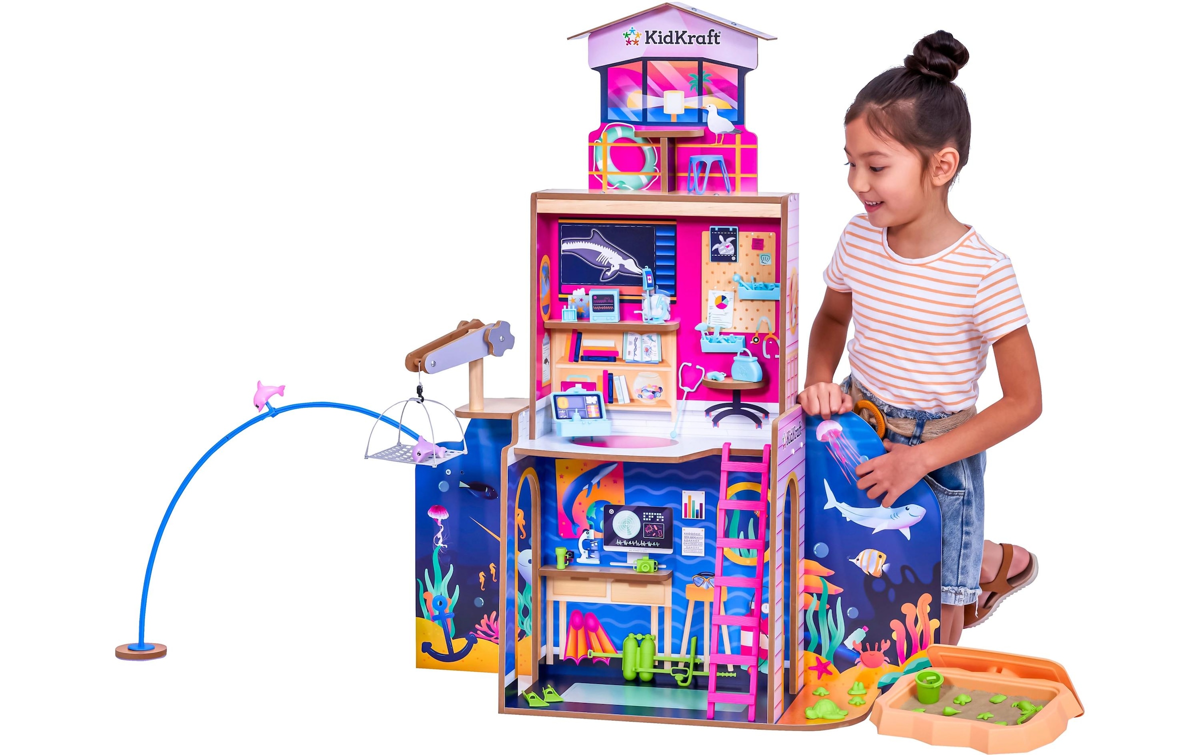 Puppenhaus »Kid Kraft 2-in-1 Beach und Rescue Center«