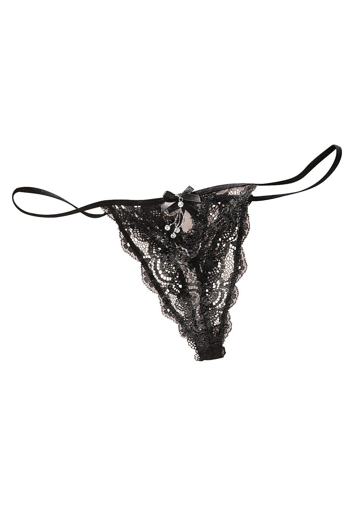 Image of petite fleur gold String aus edler Spitze