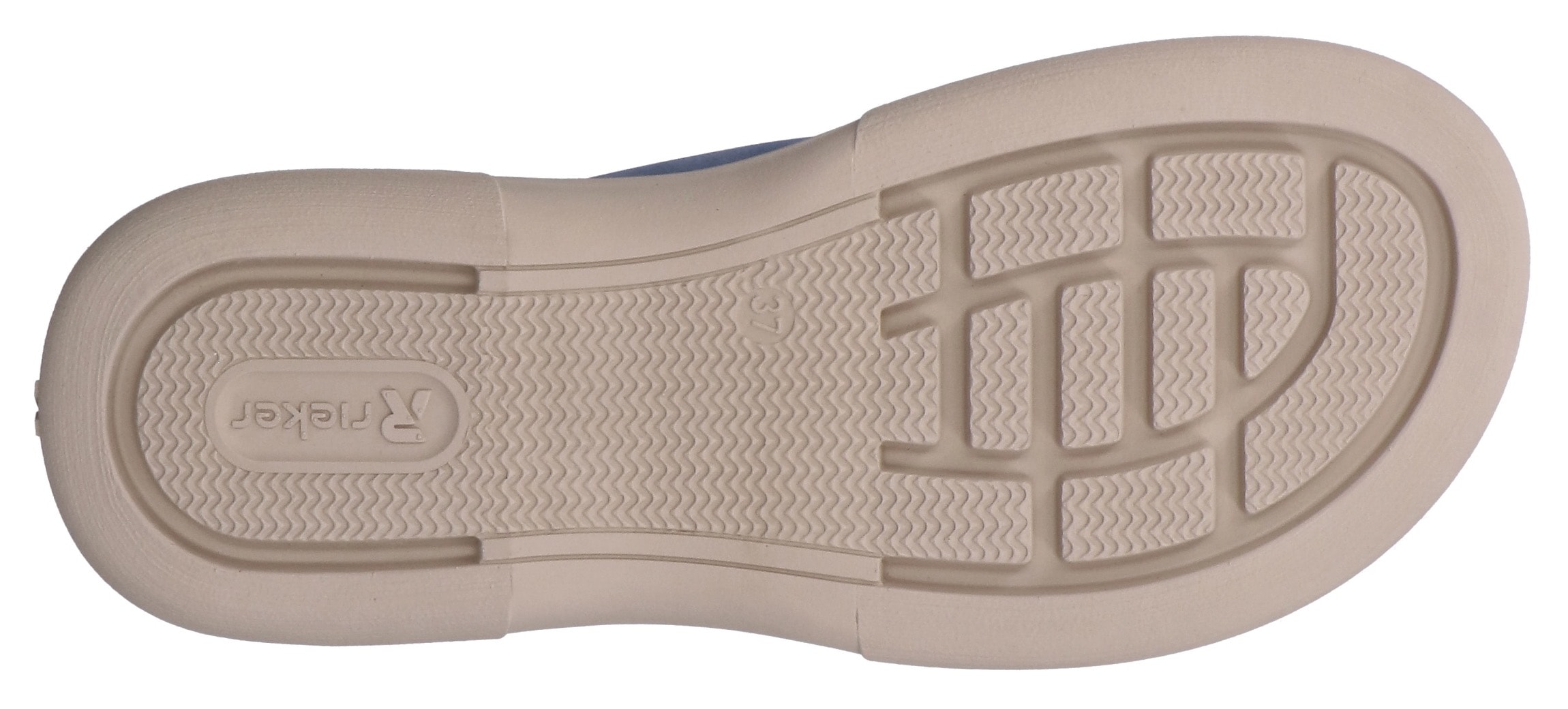 Rieker Pantolette  chaussure d'été, chausson, chaussure de plage avec bride velcro