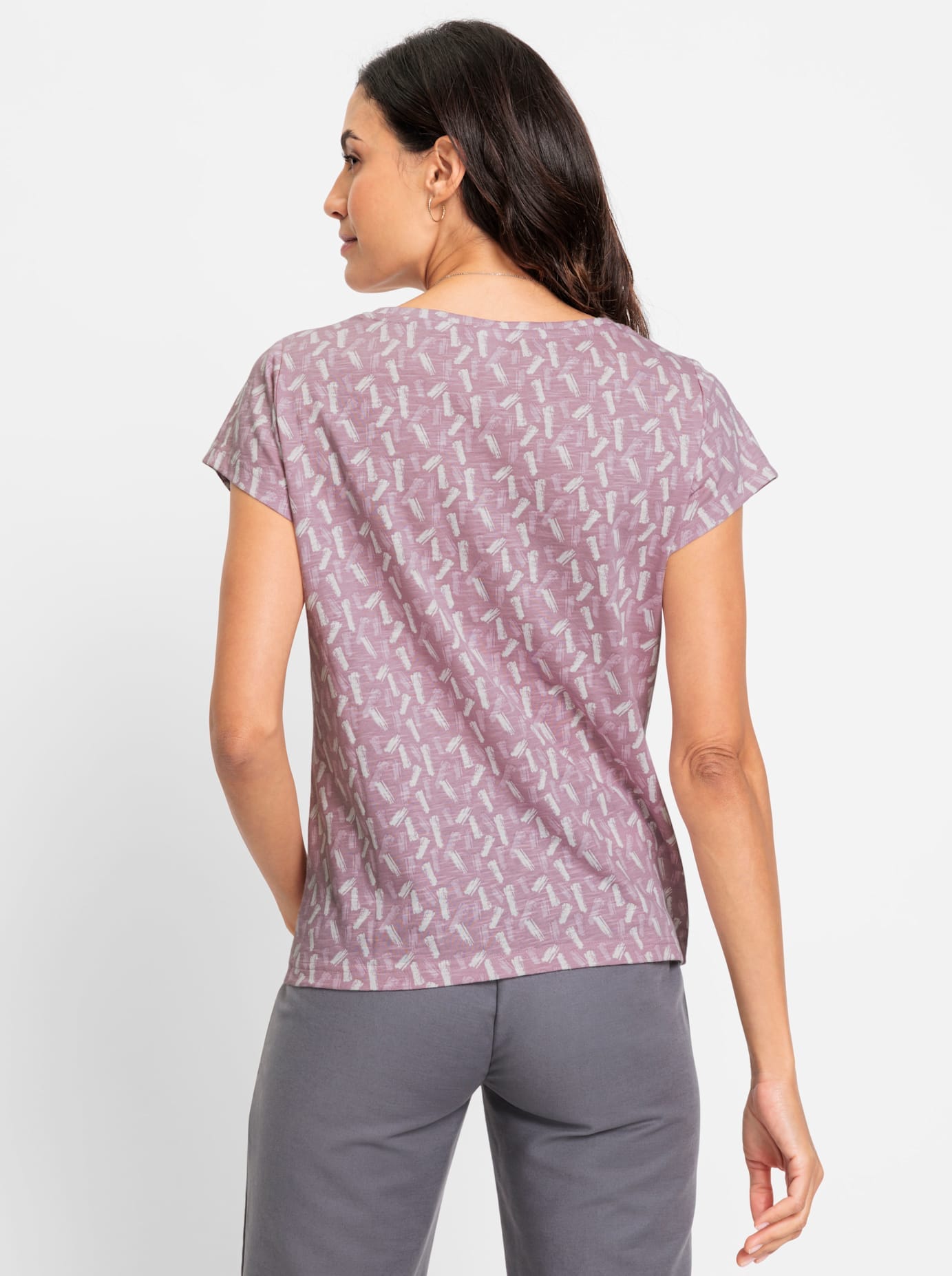 Inspirationen Rundhalsshirt »Rundhals-Shirt«, (1 tlg.)