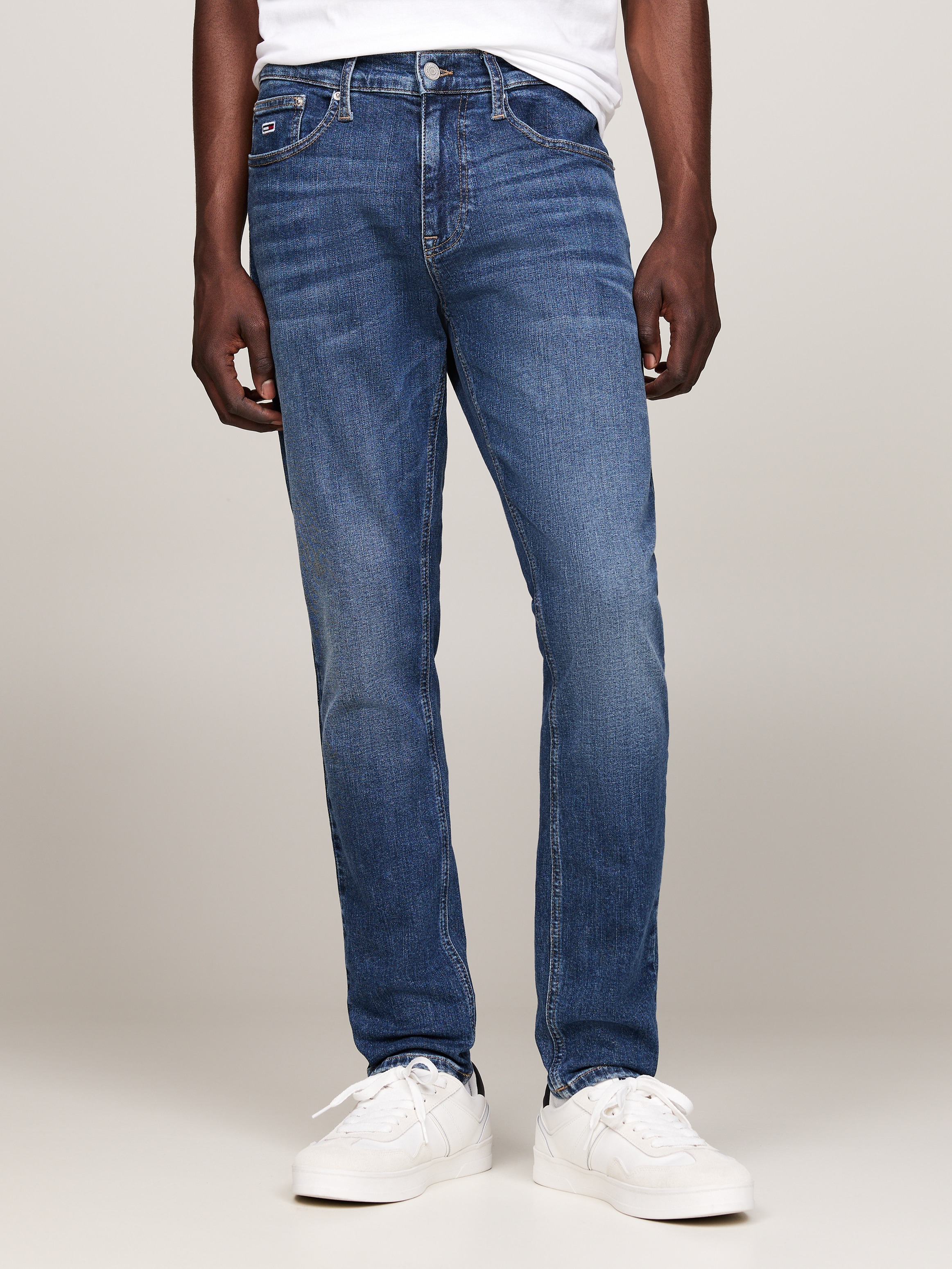 Tommy Jeans Slim-fit-Jeans »AUSTIN SLIM TPRD«, schmal zulaufendes Bein