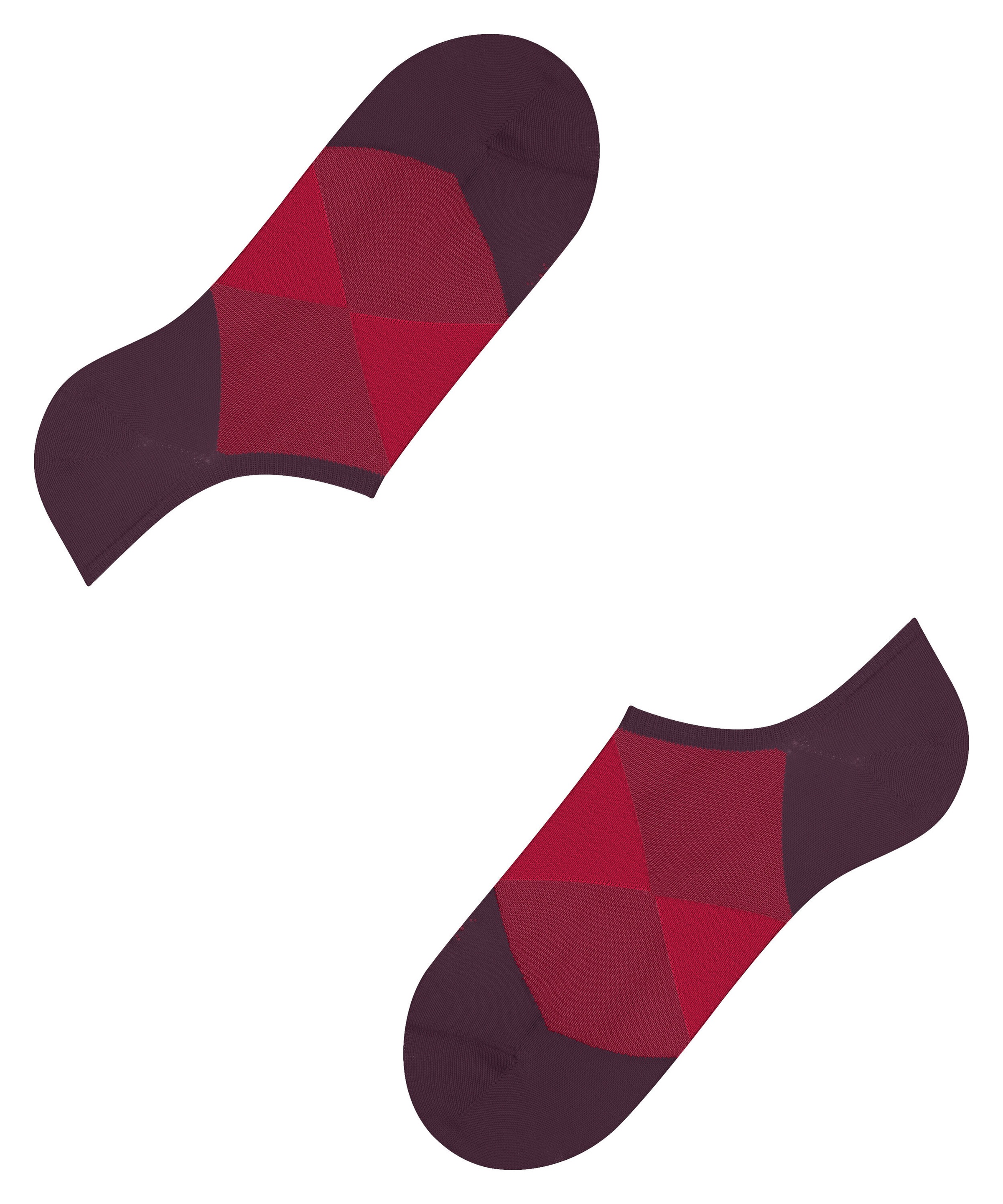 Burlington Sneakersocken »Clyde« Einheitsgrösse 40-46, Argyle-Muster, eingestrickte Burlington-Raute