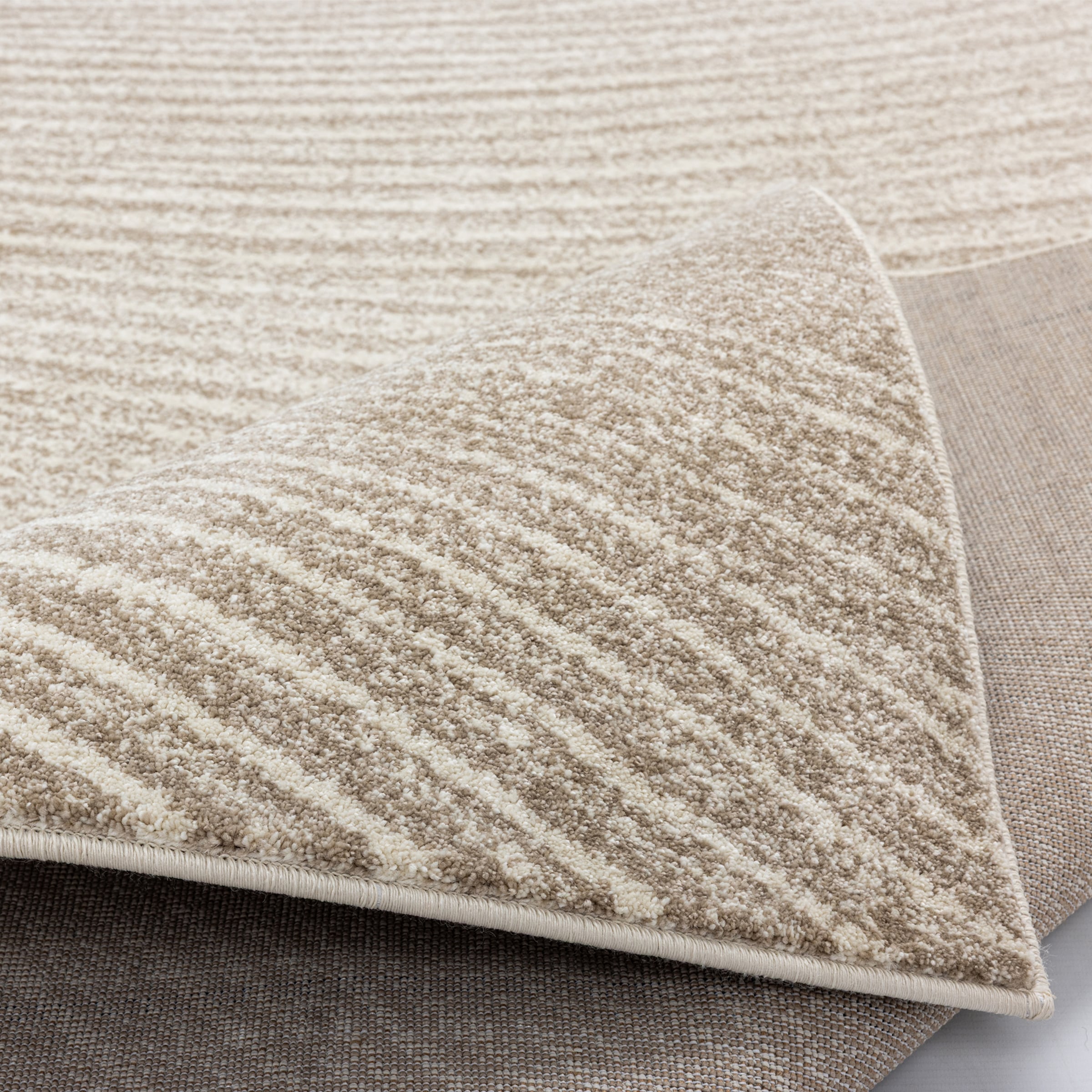 Sansibar Teppich »Heide SA-038« rechteckig 10 mm Höhe modernes Design, Motiv: gekreuzte Säbel, Wohnzimmer