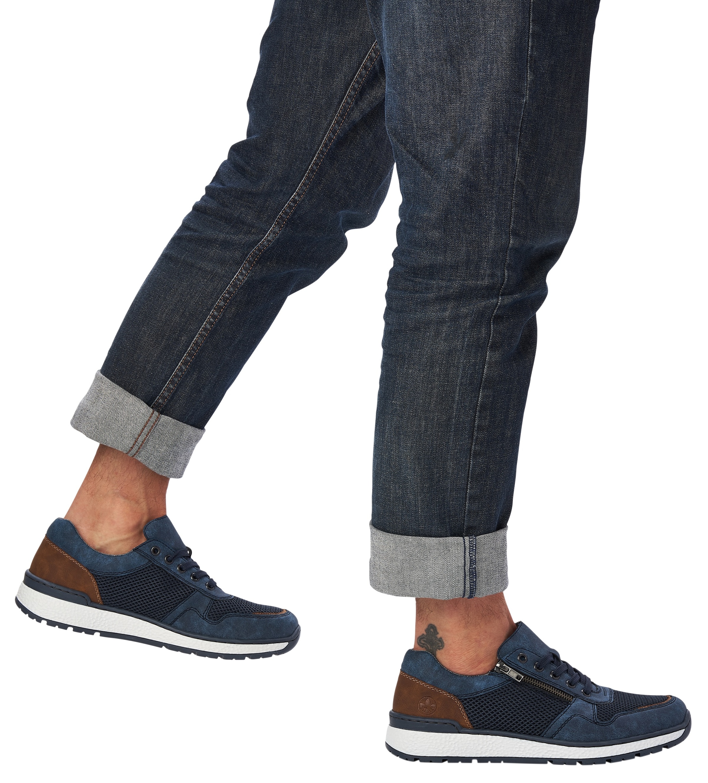 Rieker Sneaker  , Schnürschuh, Halbschuh, Freizeitschuh in bequemer Form