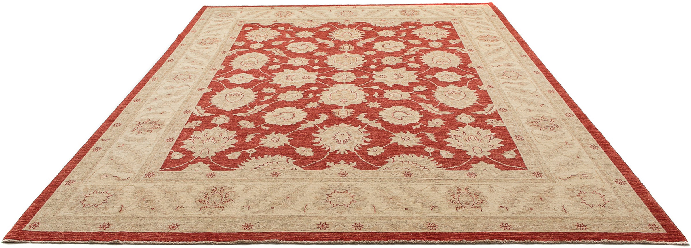 Image of morgenland Orientteppich »Ziegler - 321 x 244 cm - dunkelrot«, rechteckig, 6 mm Höhe, Wohnzimmer, Handgeknüpft, Einzelstück mit Zertifikat bei Ackermann Versand Schweiz