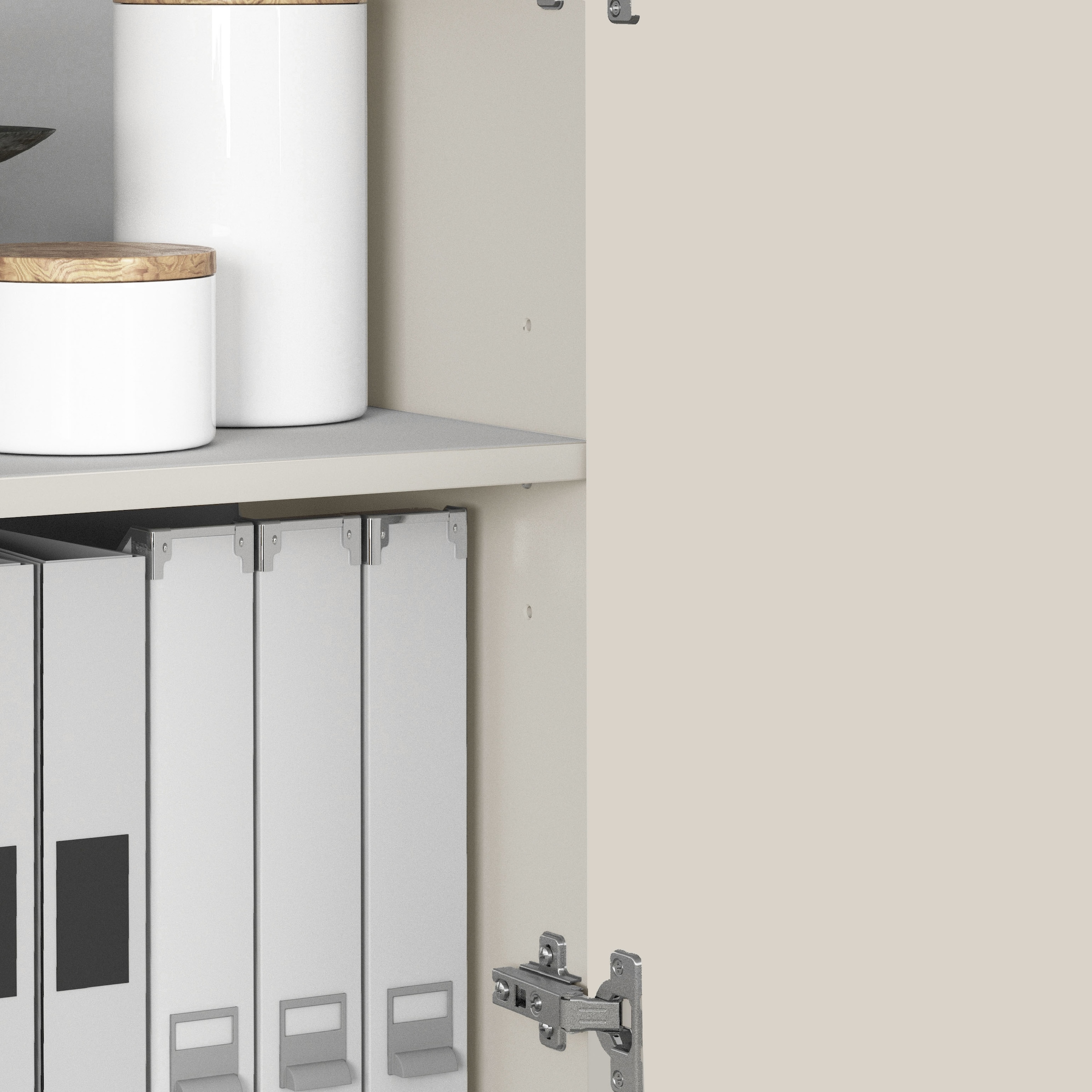 INOSIGN Sideboard »VELA, Sideboard, Breite 160 cm, Design mit schrägen Türen«, (1 St.), Made in Italy, Masse-B/T/H: 160x35x75,Sideboard, Anrichte, Kommode