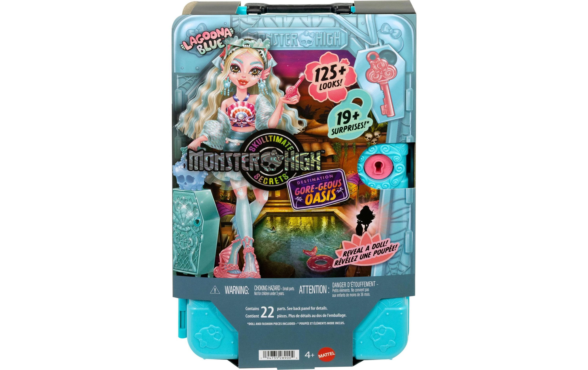 MonsterHigh™ Poupée à habiller »Monster High Verborgene Schätze Oase Lagoona«