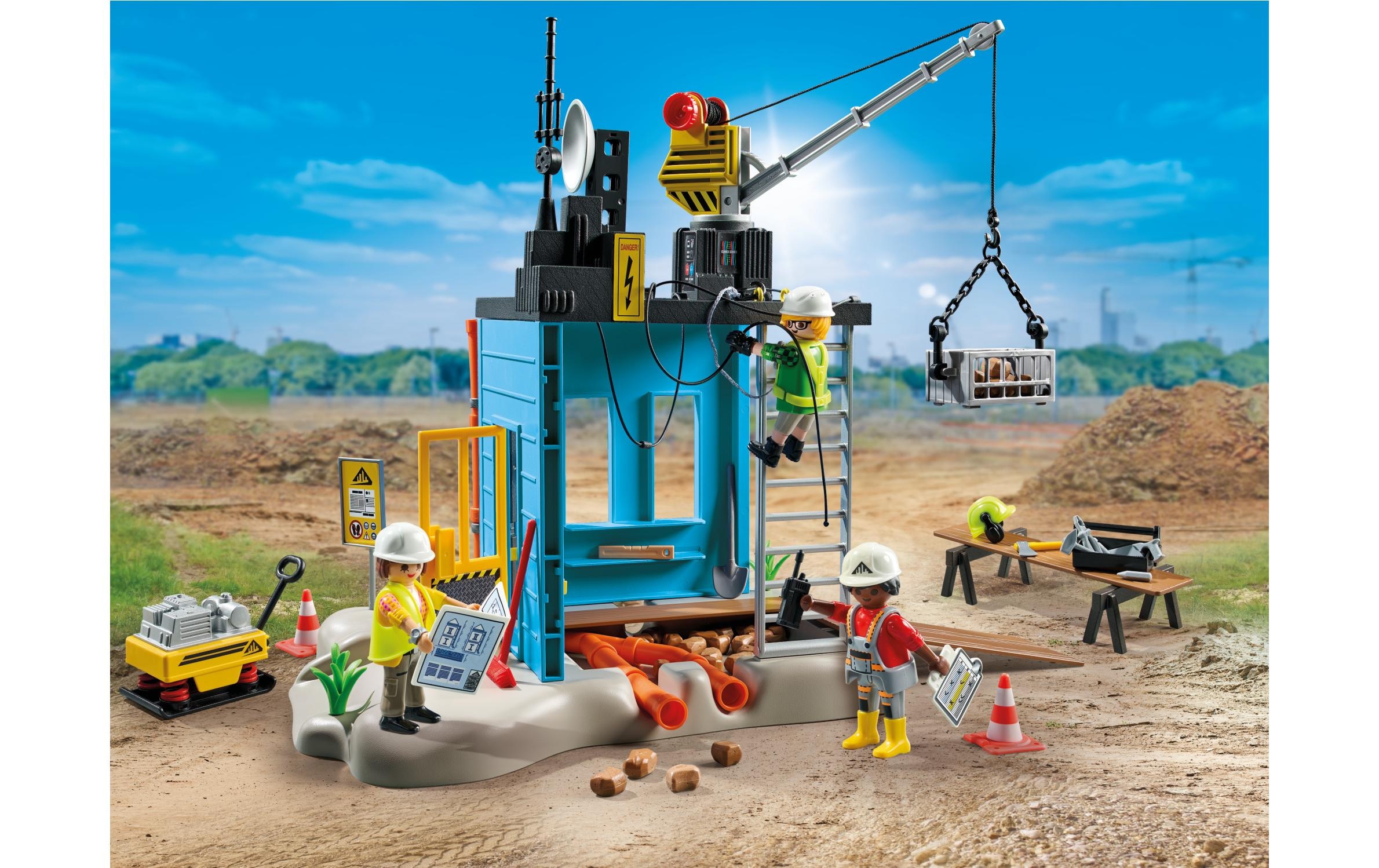 Playmobil® Briques de jeu »My Life Baustelle 71650«