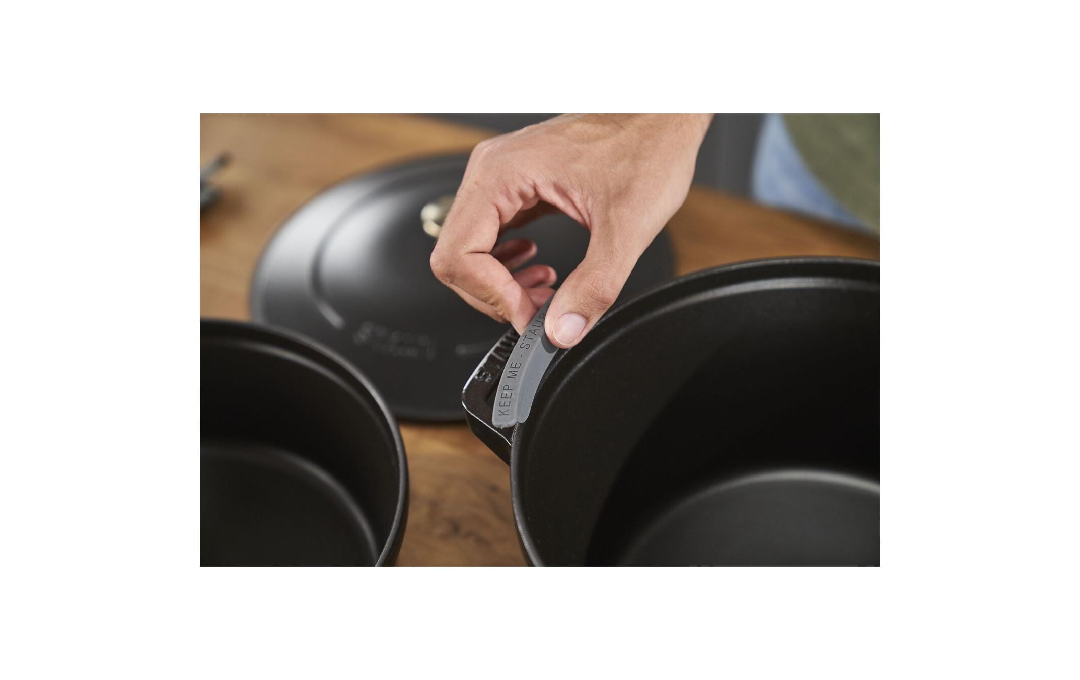STAUB Topf-Set »Cocotte 3-teilig, 24 cm, 6,1 l« Eisen | Gusseisen