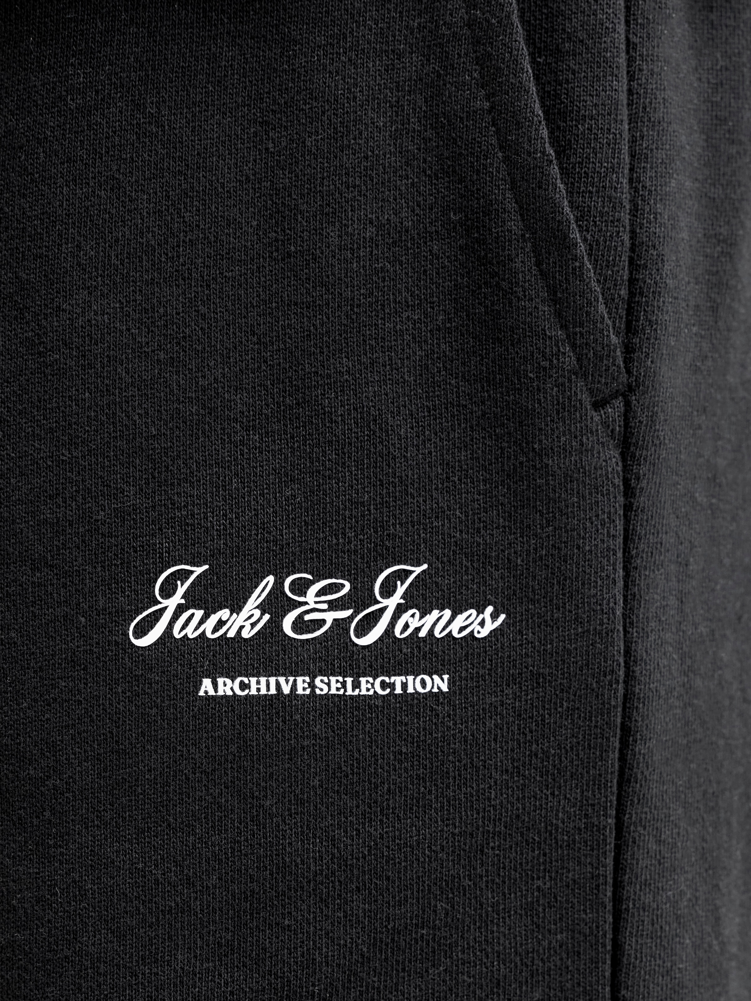 Jack & Jones PlusSize Sweatshorts »JPSTGORDON ARCHIVE SWEAT SHORTS MID PLS«  mélange coton, coupe régulière