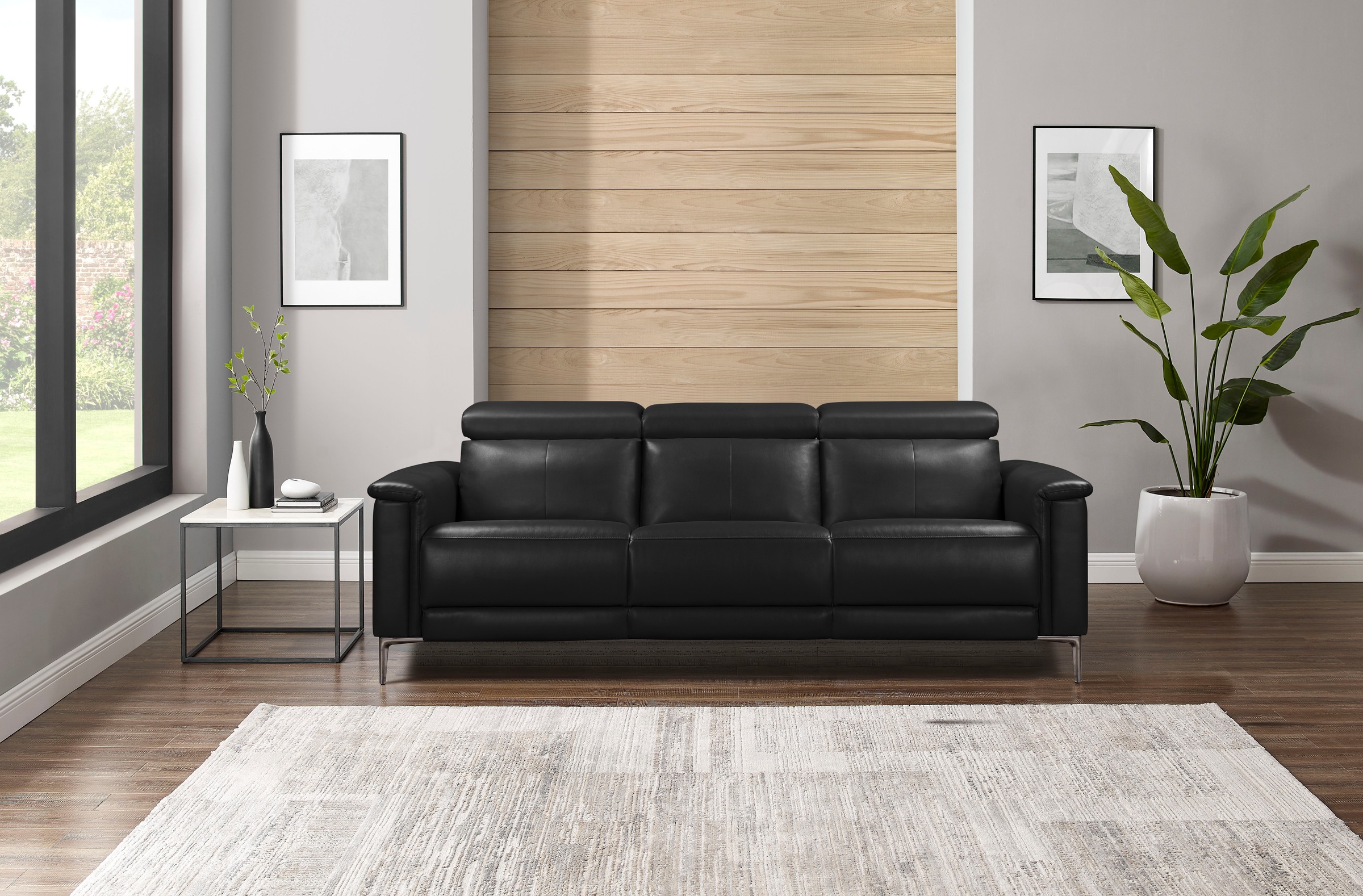 Image of GOODproduct 3-Sitzer "LUND B: 222 cm - OTTO. Verlässliche Qualität. Mit Relaxfunktion" in 2 Sitzen (links/rechts), manuell/elektrisch (USB-C), Kopfteilverst.