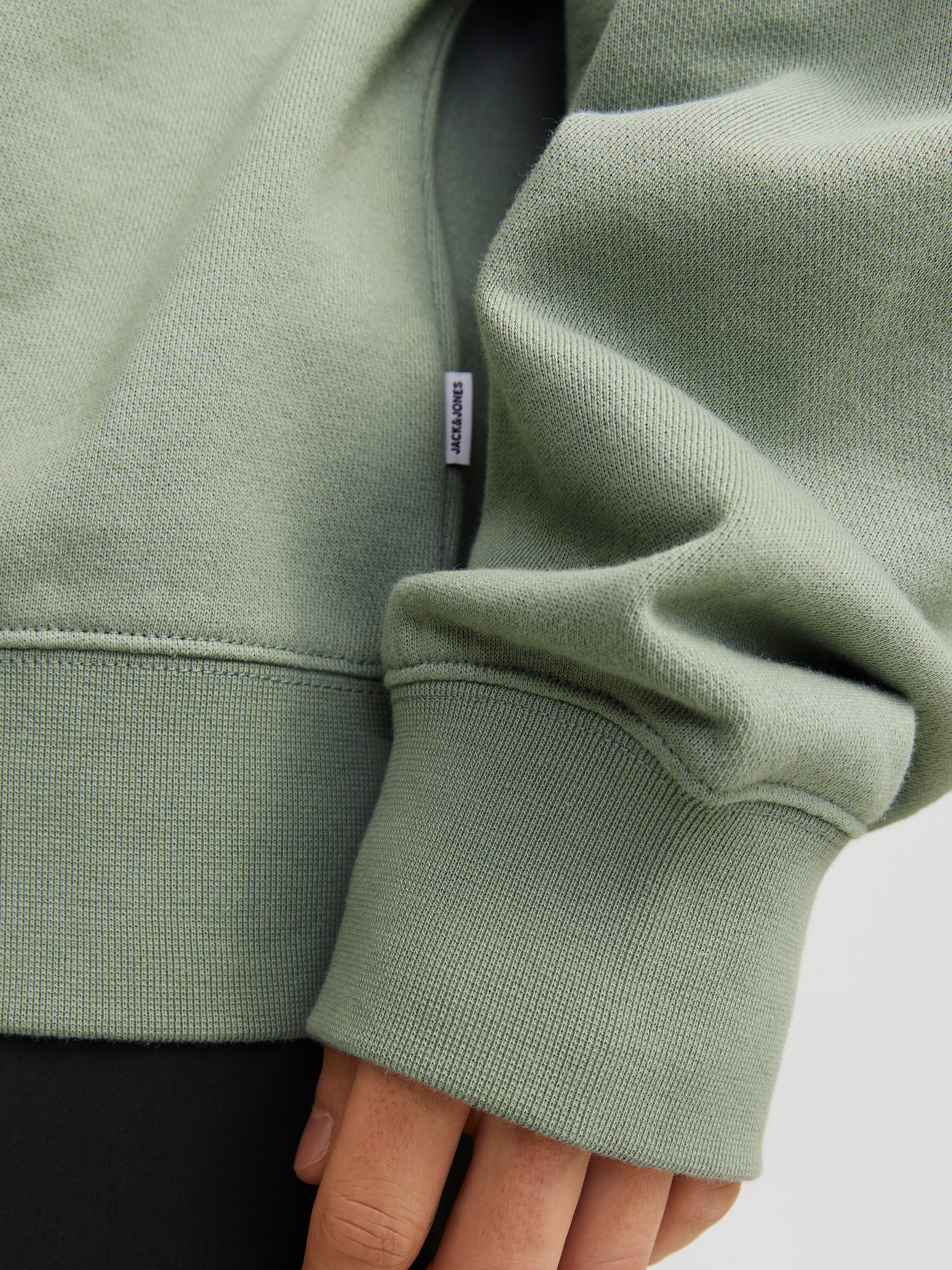 Jack & Jones Sweatshirt »JJECHARGE SWEAT CREW NECK NOOS«, mit Rippbündchen