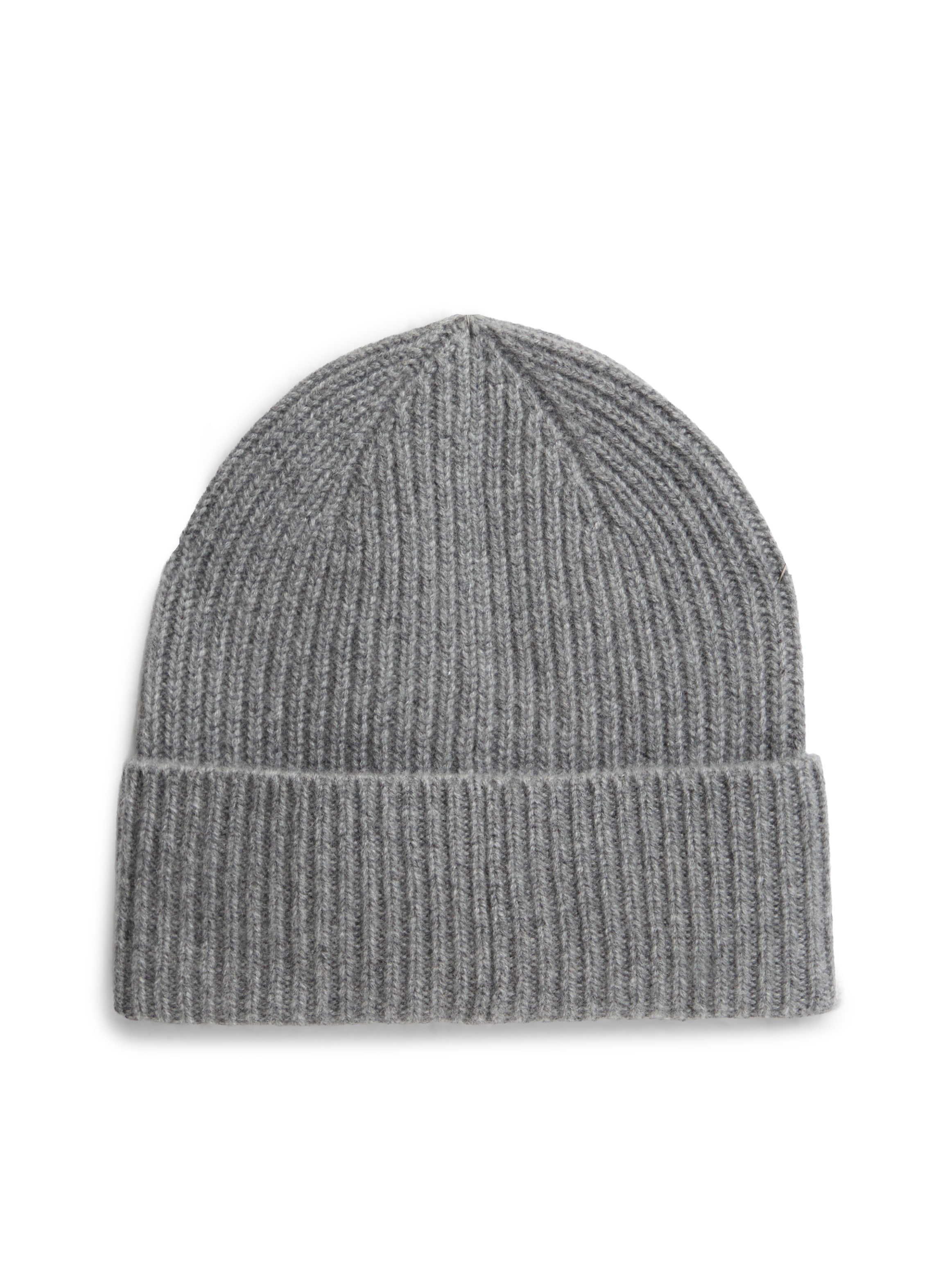 Tommy Hilfiger Bonnet tricoté »FLAG CASHMERE BEANIE« Taille unique avec logo de la marque