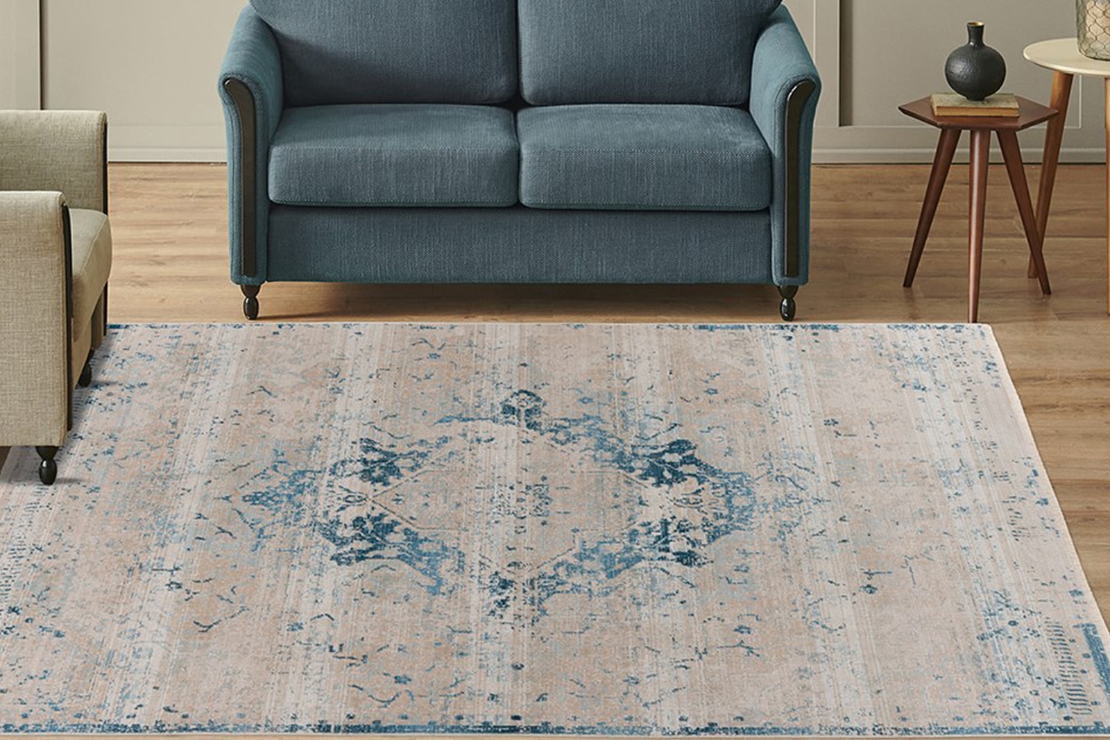 Image of Kayoom Teppich "Dilan 200" rechteckig 5 mm Höhe
