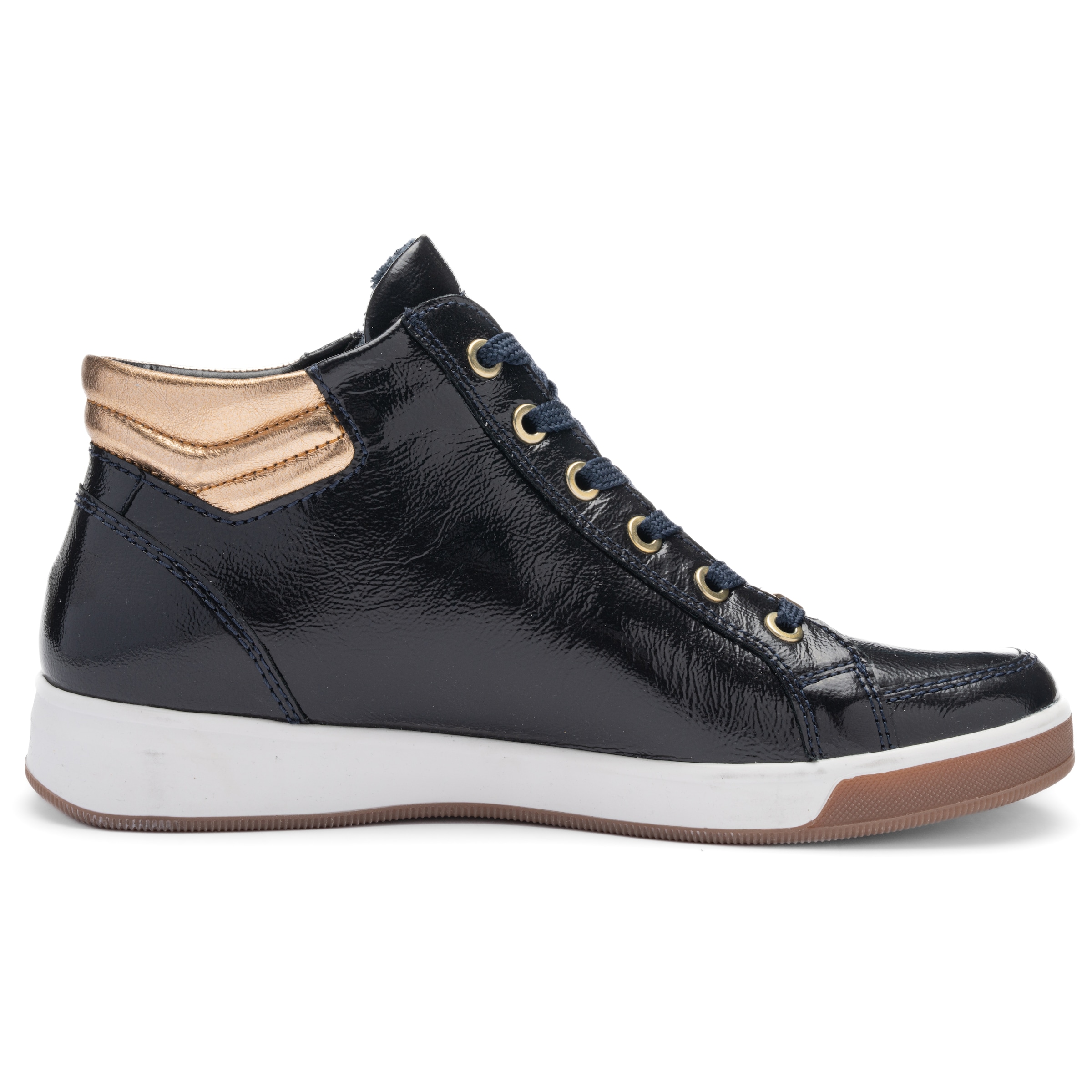 Ara Sneakerboots »ROM«  Hightop Sneaker, Schnürboots mit Kontrastbesätze