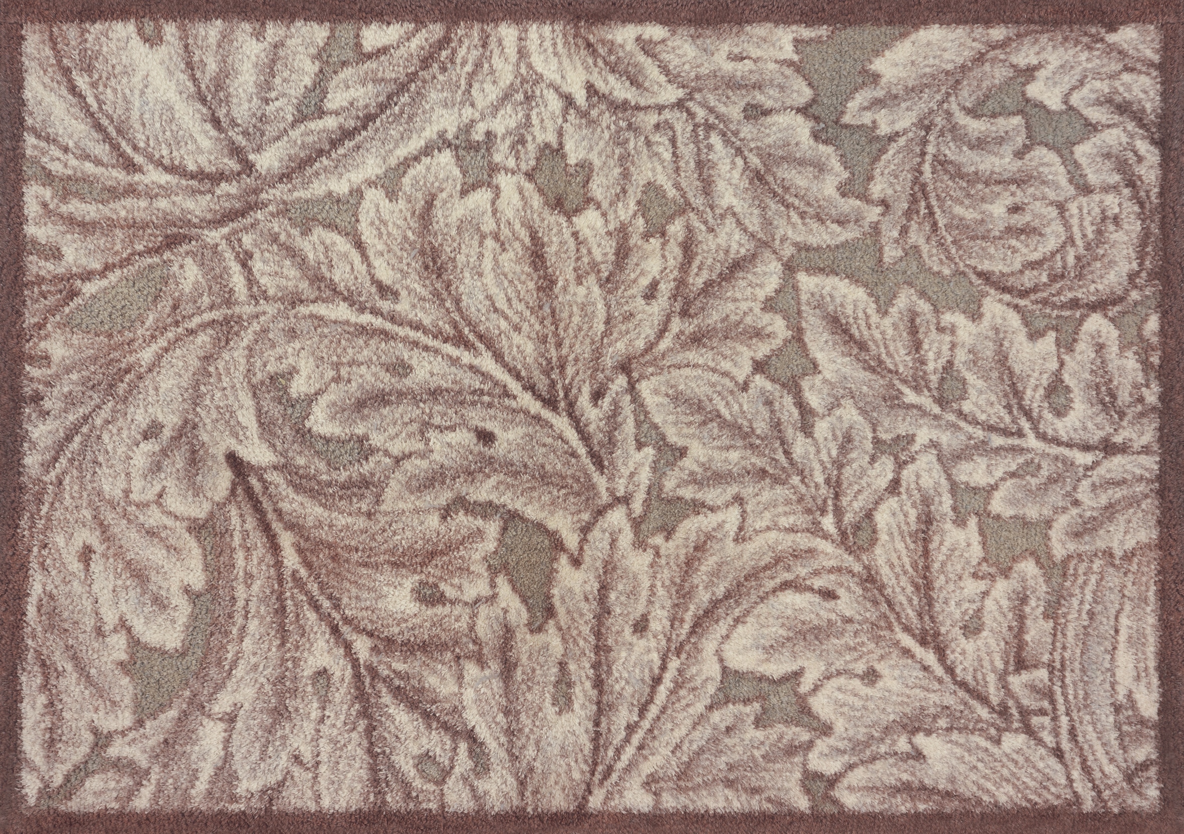 Image of Turtle Mat Fussmatte "Acanthus Brown" rechteckig 9 mm Höhe