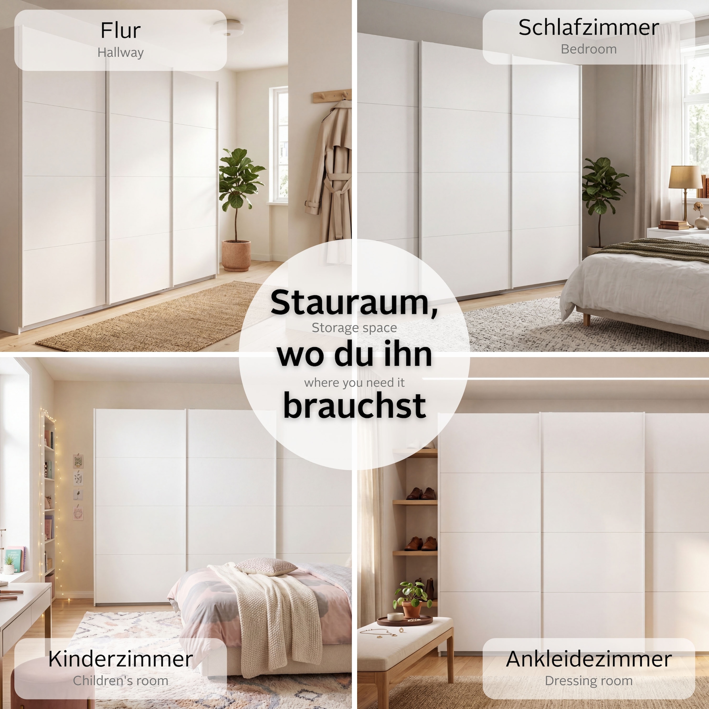 GOODproduct Kleiderschrank »Mehrzweckschrank Aktenschrank Möbel Mietswohnung TOPSELLER OTELI« 3 Ausstattungen BASIC/CLASSIC/PREMIUM (inkl. SOFT-CLOSE-FUNKTION),  Breiten 203/271/315/360 cm Höhen 210/229 cm MADE IN GERMANY