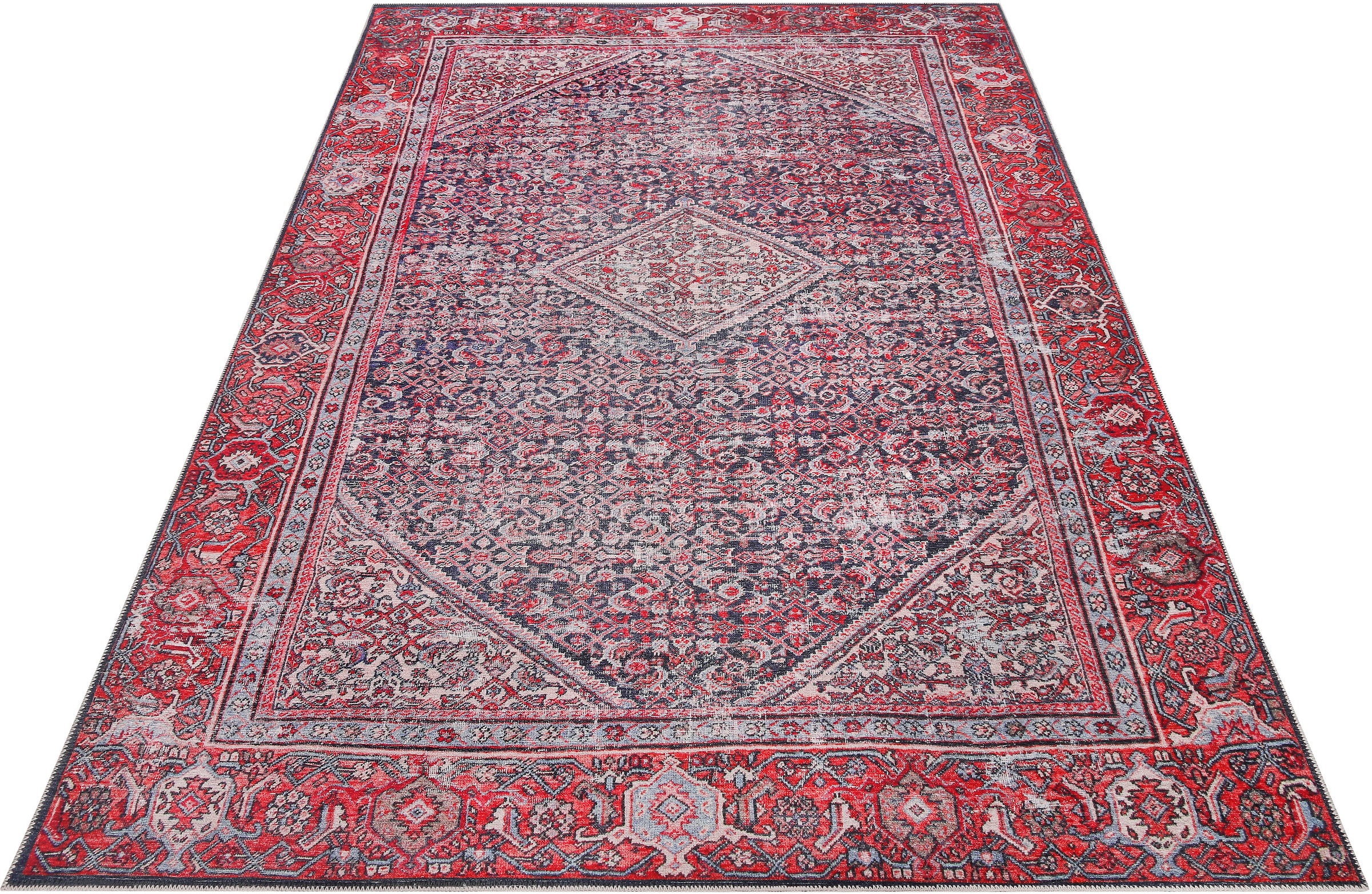 Image of Wecon home Teppich "Flashback" rechteckig 6 mm Höhe Wohnzimmer