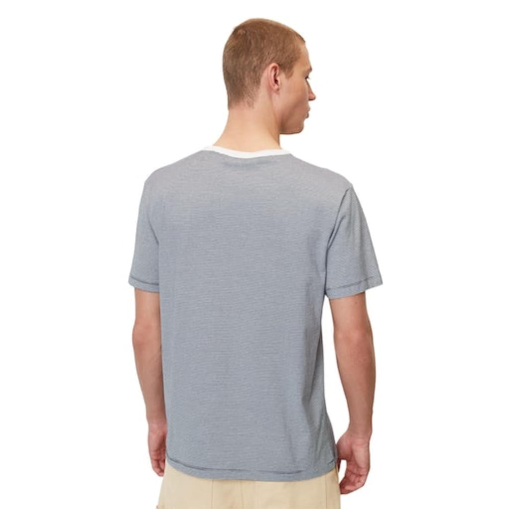 Marc O'Polo DENIM T-Shirt, im leichten Streifenmuster
