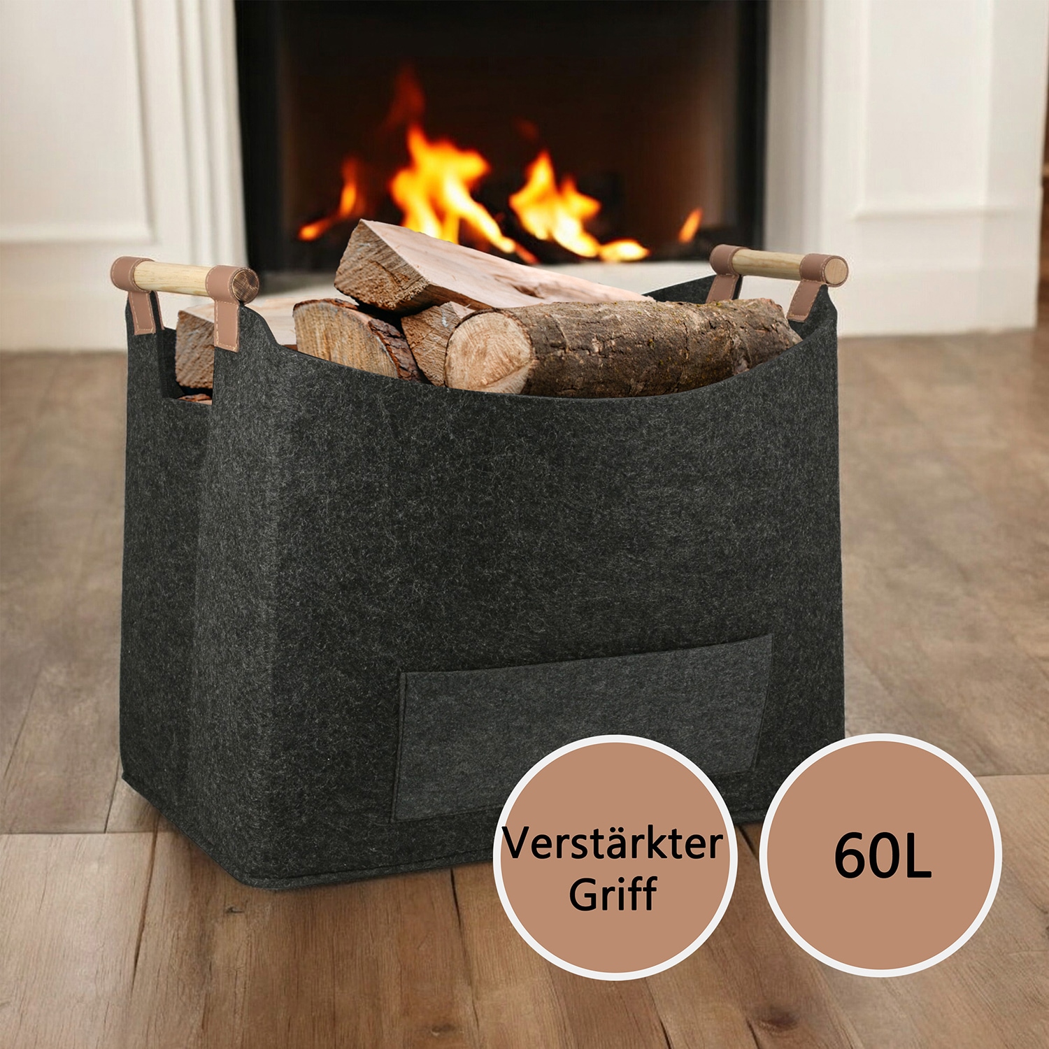Casablanca by Gilde Kaminholzkorb »Korb  Brennholz«