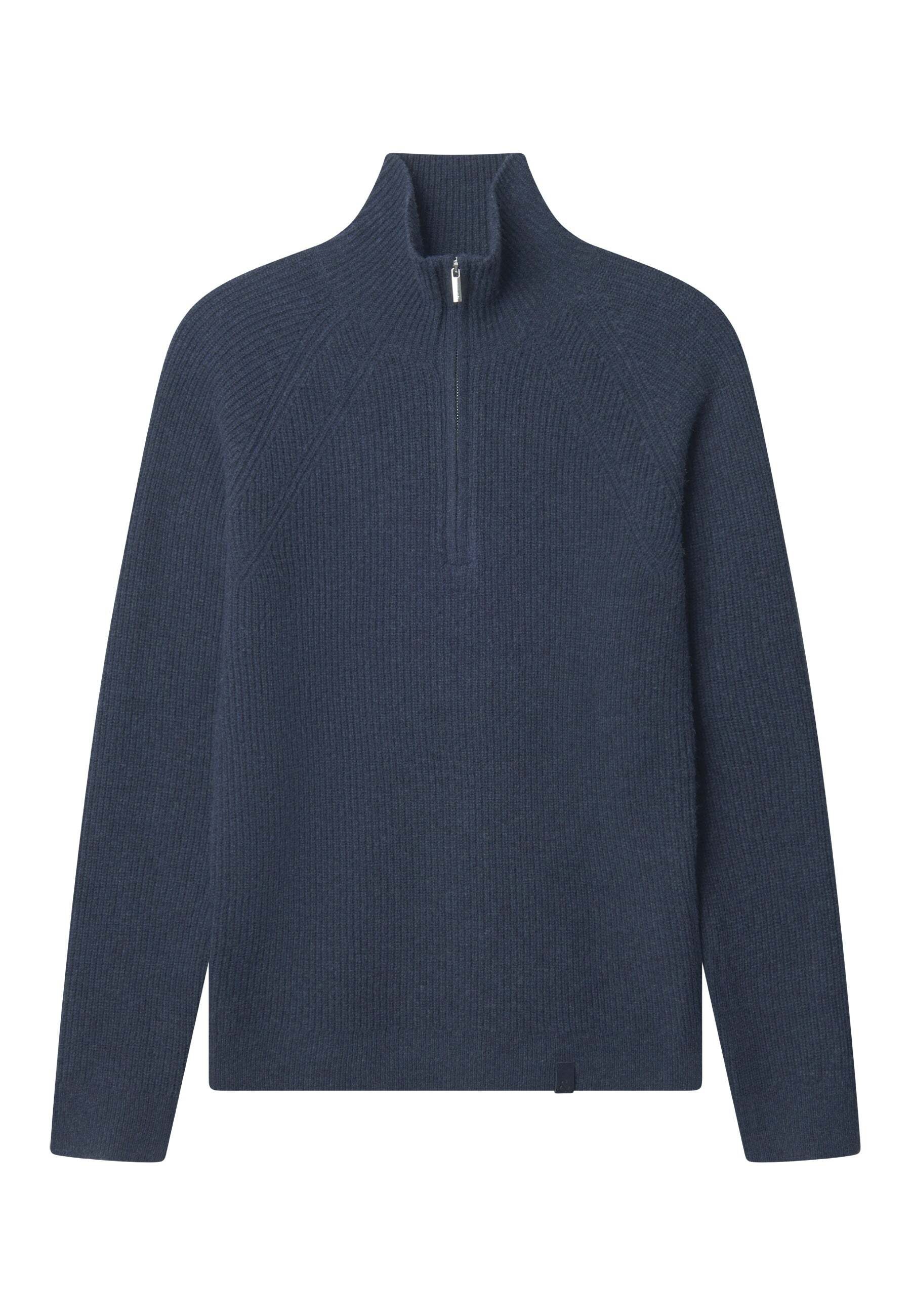 Image of colours & sons Strickpullover "colours & sons Pullover Half-Zip-Lambswool"