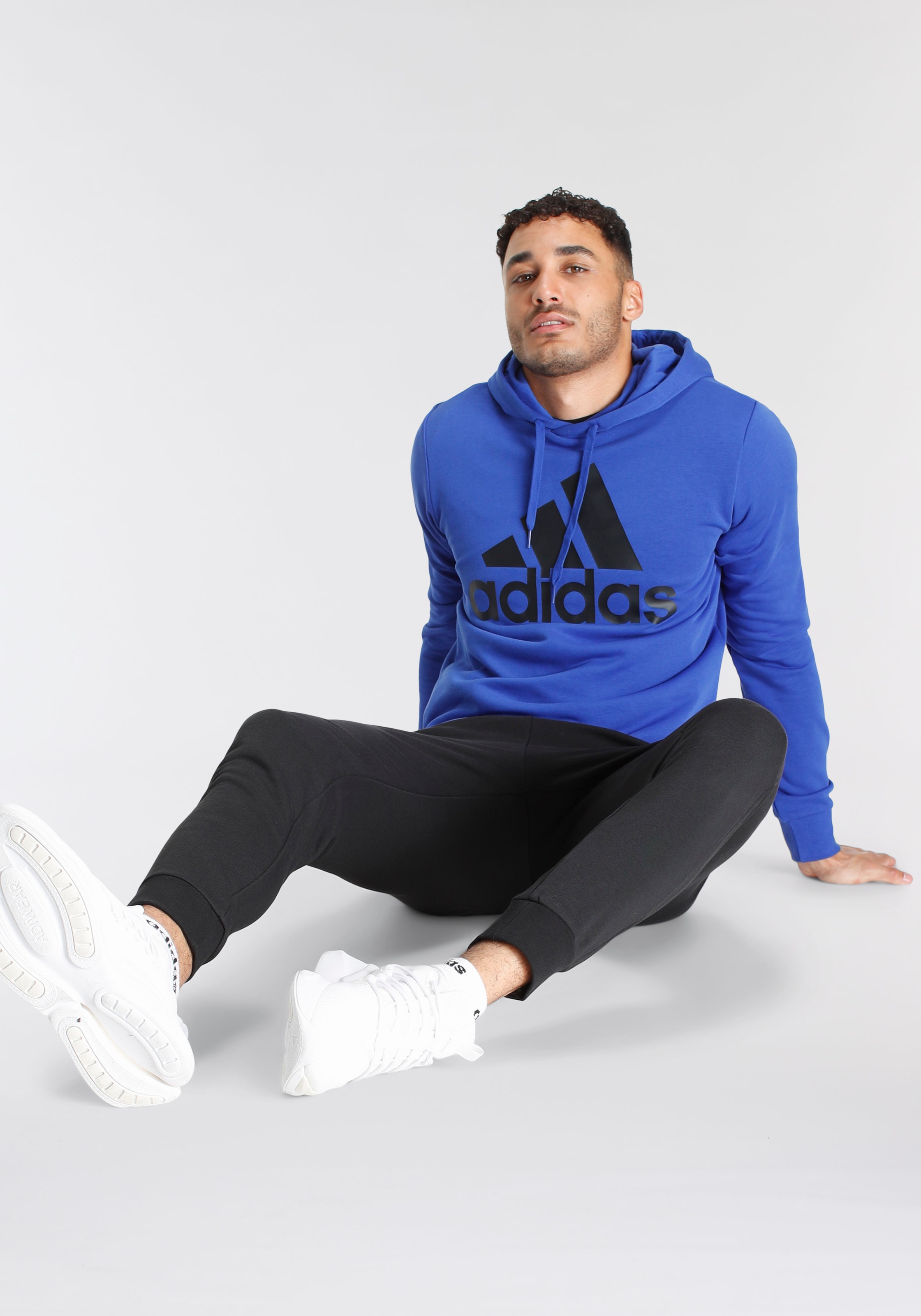 Sportswear TERRY«, auf »BIG versandkostenfrei Trainingsanzug ♕ (2 tlg.) LOGO adidas