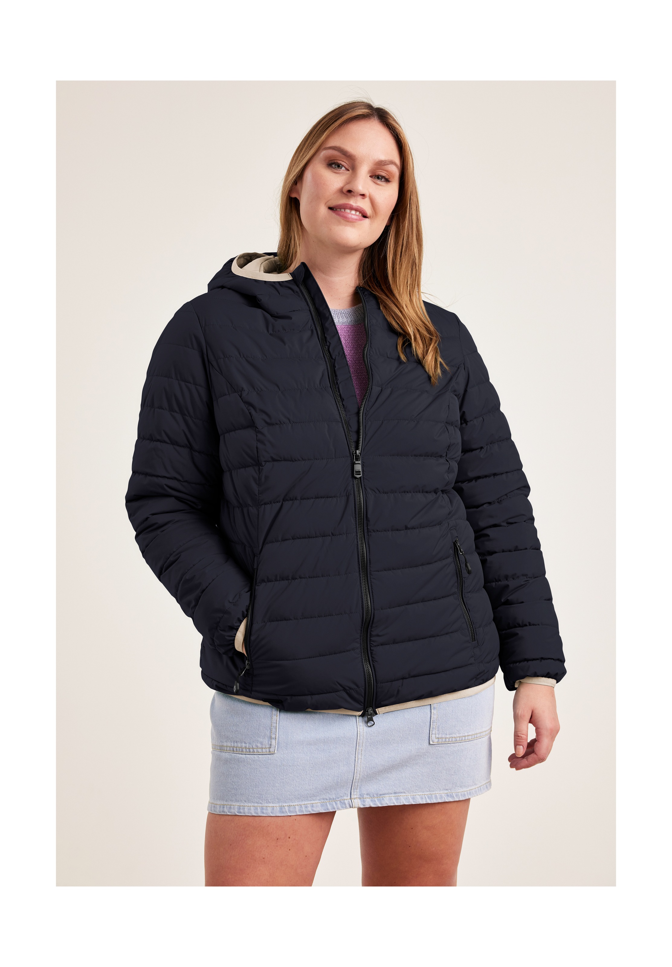 STOY Steppjacke »STS 3 WMN QLTD JCKT«, atmungsaktive, wasserabweisende Damen Steppjacke in grossen Grössen
