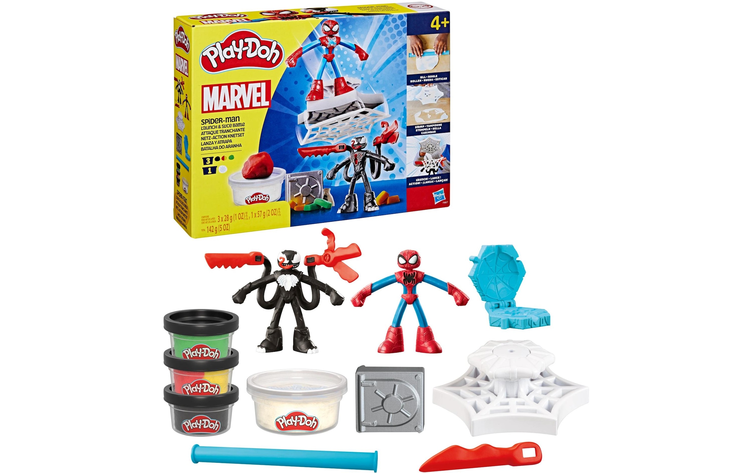 Play-Doh Knete »Marvel Spider-Man: Netz-Action«