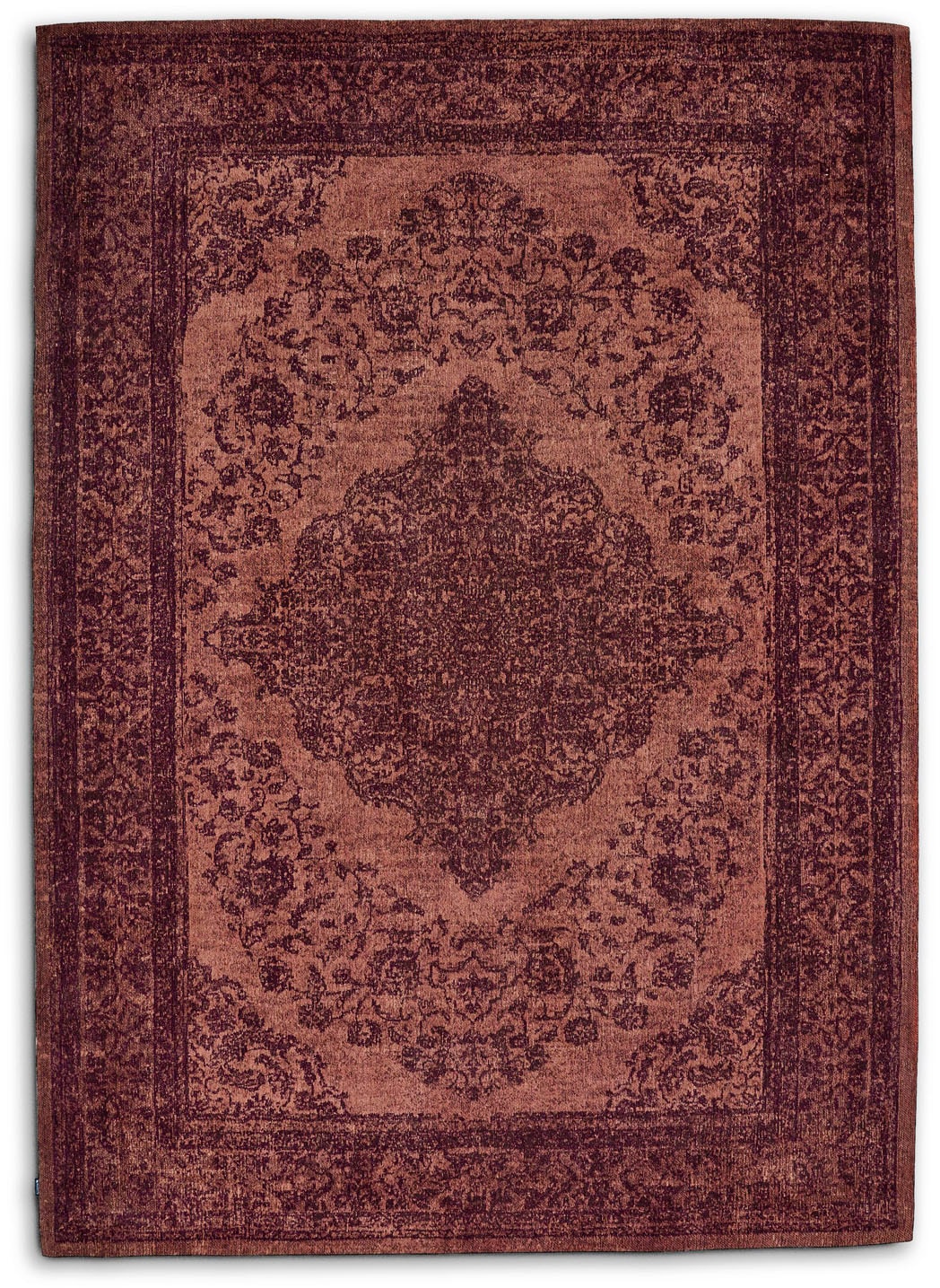 GALLERY M branded by Musterring Teppich »Bordüre« rechteckig 5 mm Höhe Flachgewebe, Chenille, Wohnzimmer