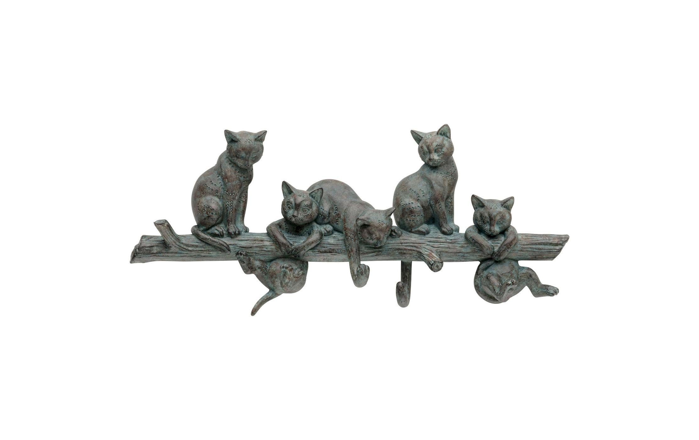 Image of Kare Design Garderobenleiste "Cats Life 42 cm x 19,3 cm"