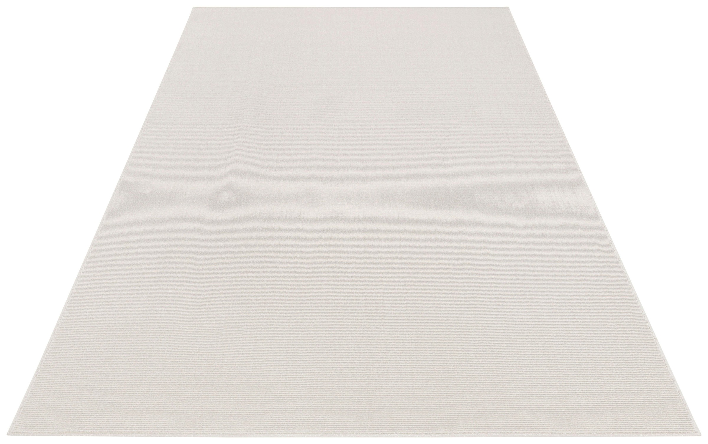 Image of ELLE DECORATION Teppich »Alagnon«, rechteckig, 6 mm Höhe, Kurzflor, Streifen Optik, samtige Oberfläche, Unifarben Design, Wohnzimmer, Schlafzimmer, Robust, Pflegeleicht bei Ackermann Versand Schweiz