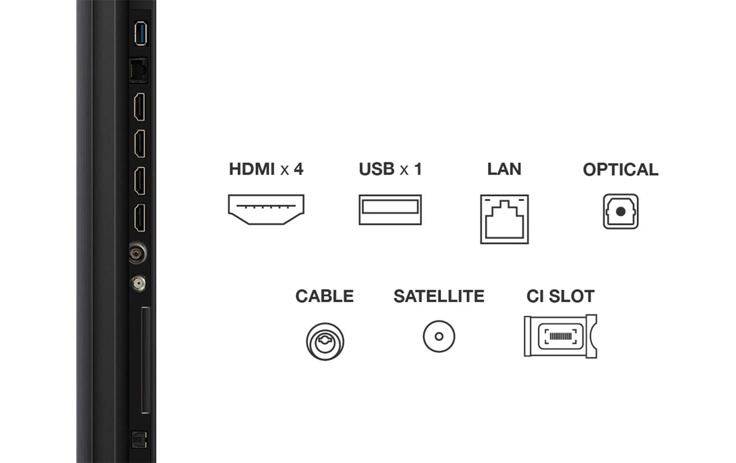 TCL Téléviseur QLED »85C7K« 216 cm/85 ″
